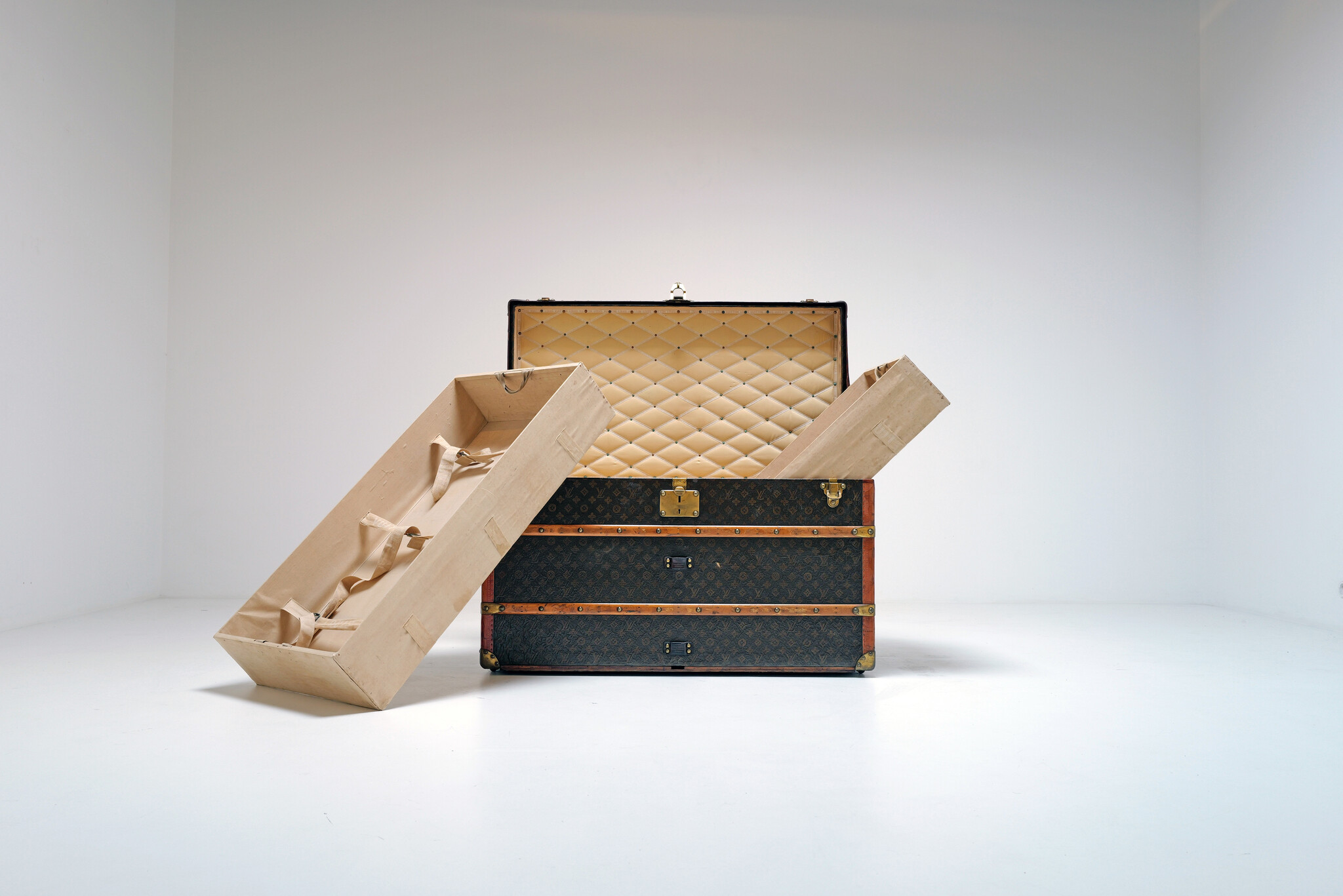 Zeldzame antieke Louis Vuitton reiskoffer