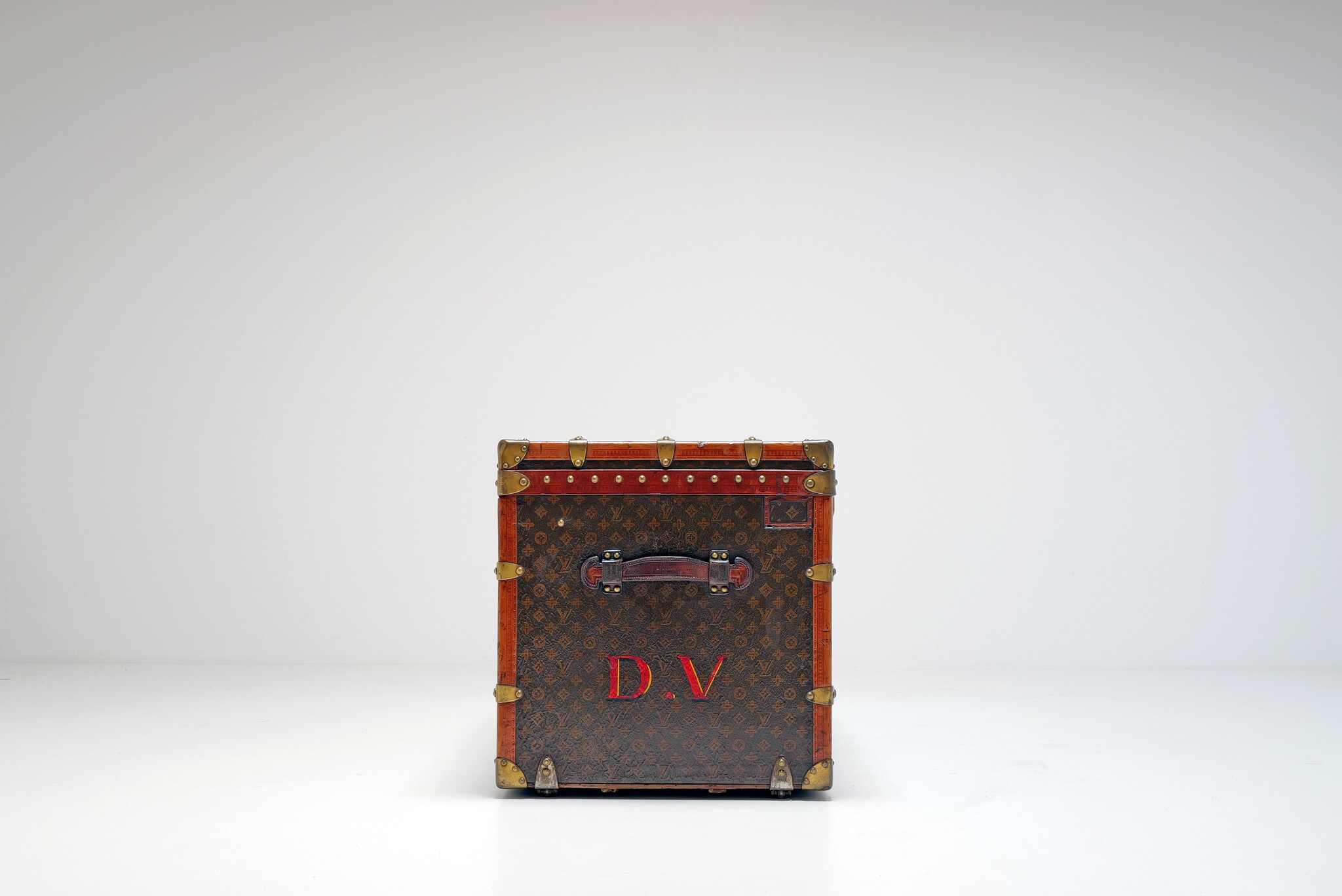 Zeldzame antieke Louis Vuitton reiskoffer