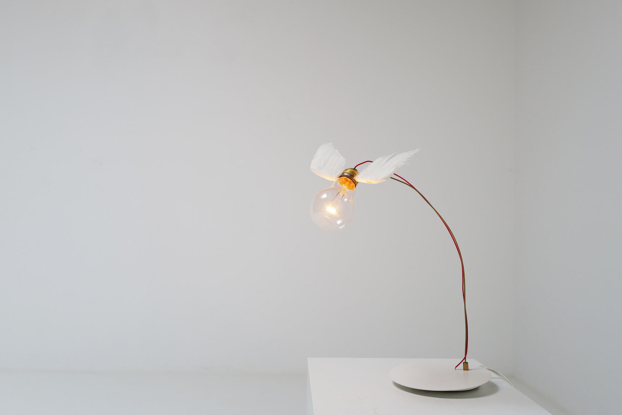 1st edition Lucellino table lamp by Ingo Maurer, 1992