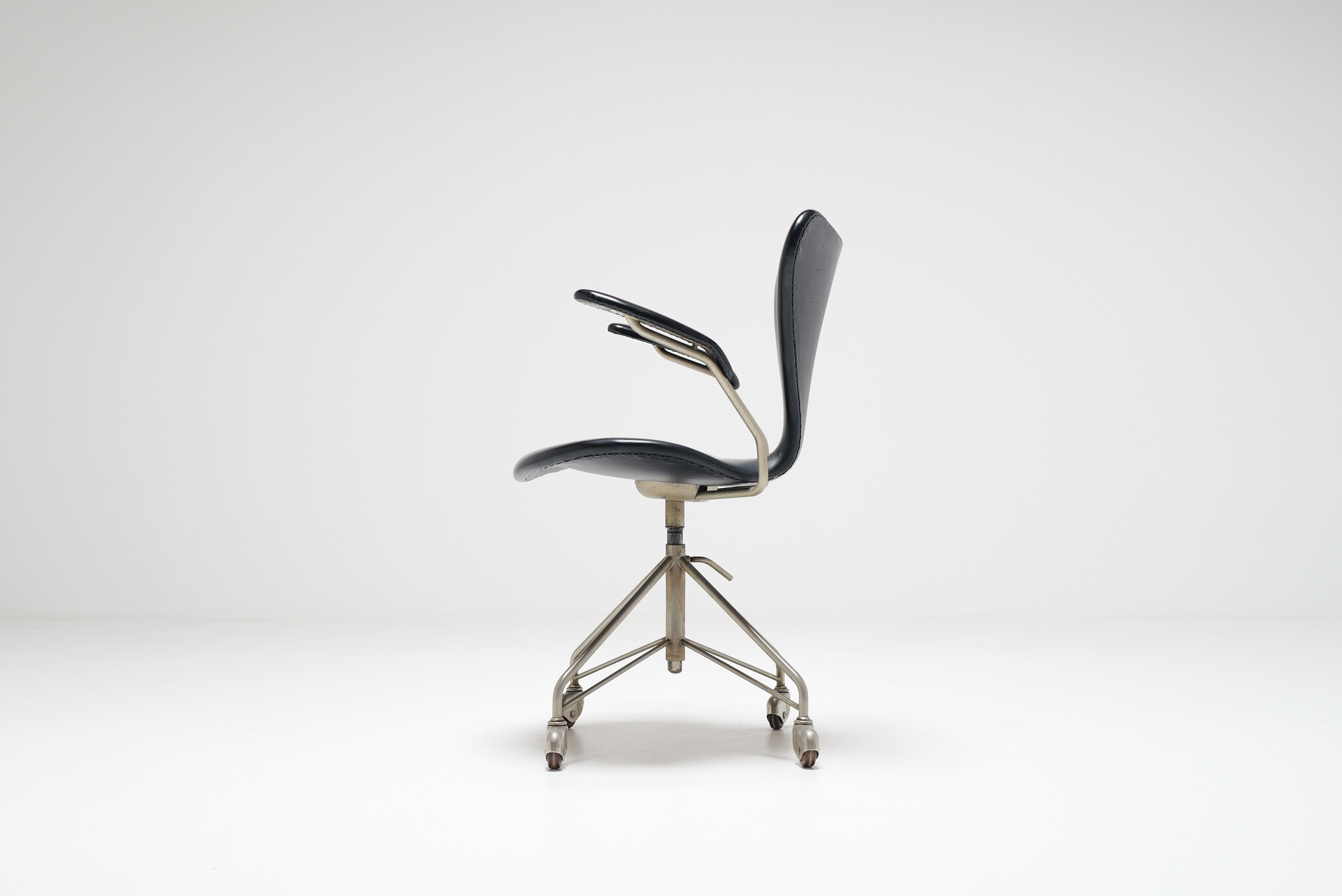 Bureaustoel "Seven"  Early edition van Arne Jacobsen & Fritz Hansen, 1955