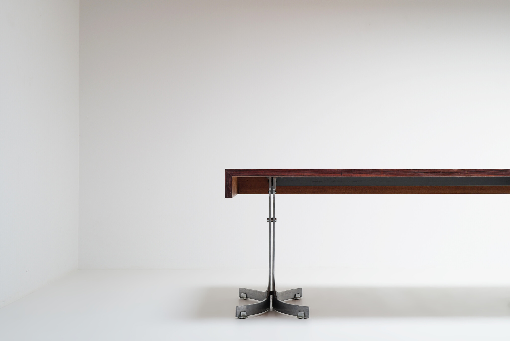 Exclusieve desk van Trau Arredamenti Metallici S.P.A, 1960s