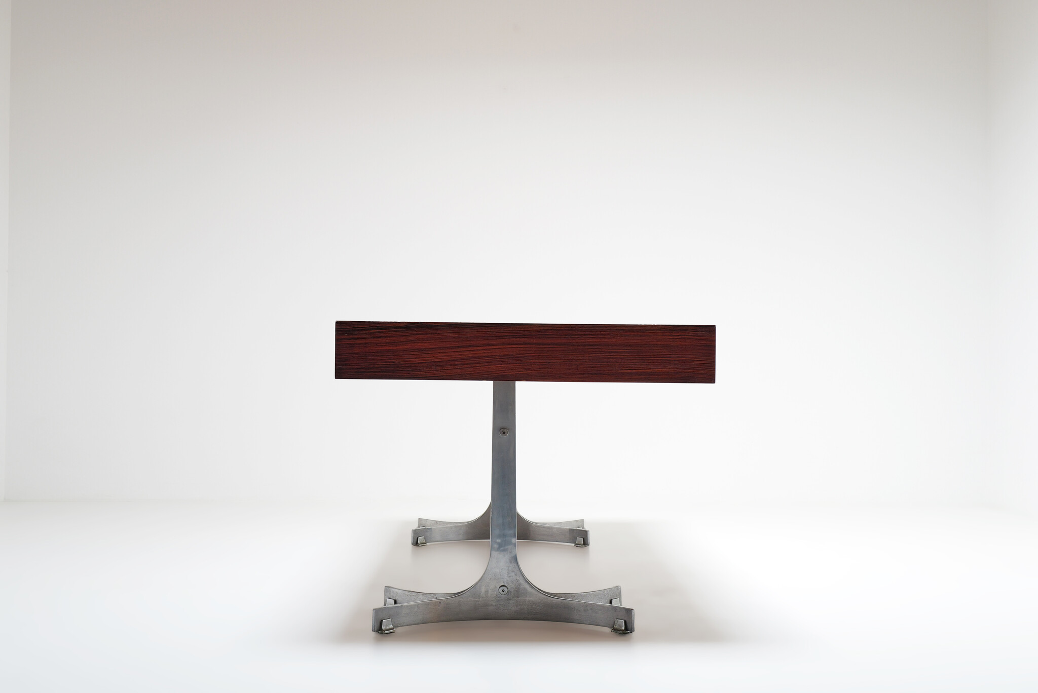 Exclusieve desk van Trau Arredamenti Metallici S.P.A, 1960s