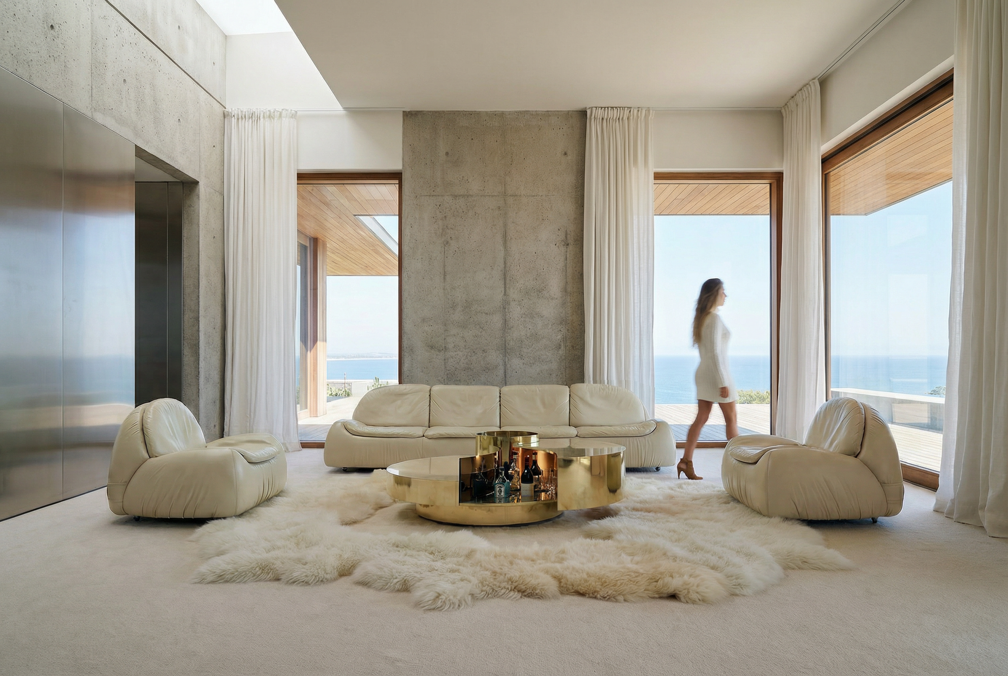 'Targa' sofa van Anita Schmidt & Heinz Waldmann voor Durlet, 1970’s