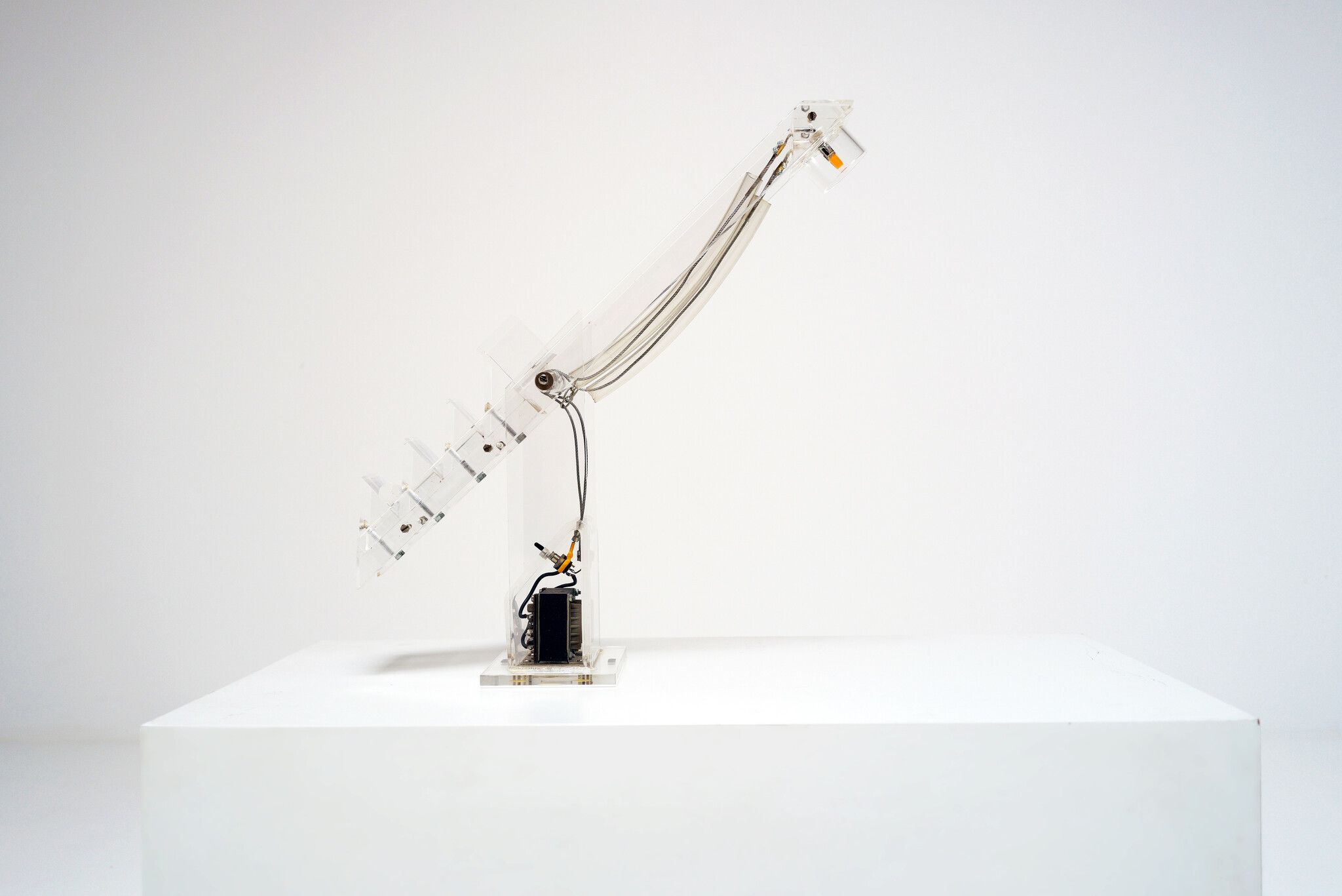 Prototype plexi tafellamp, 1990’s