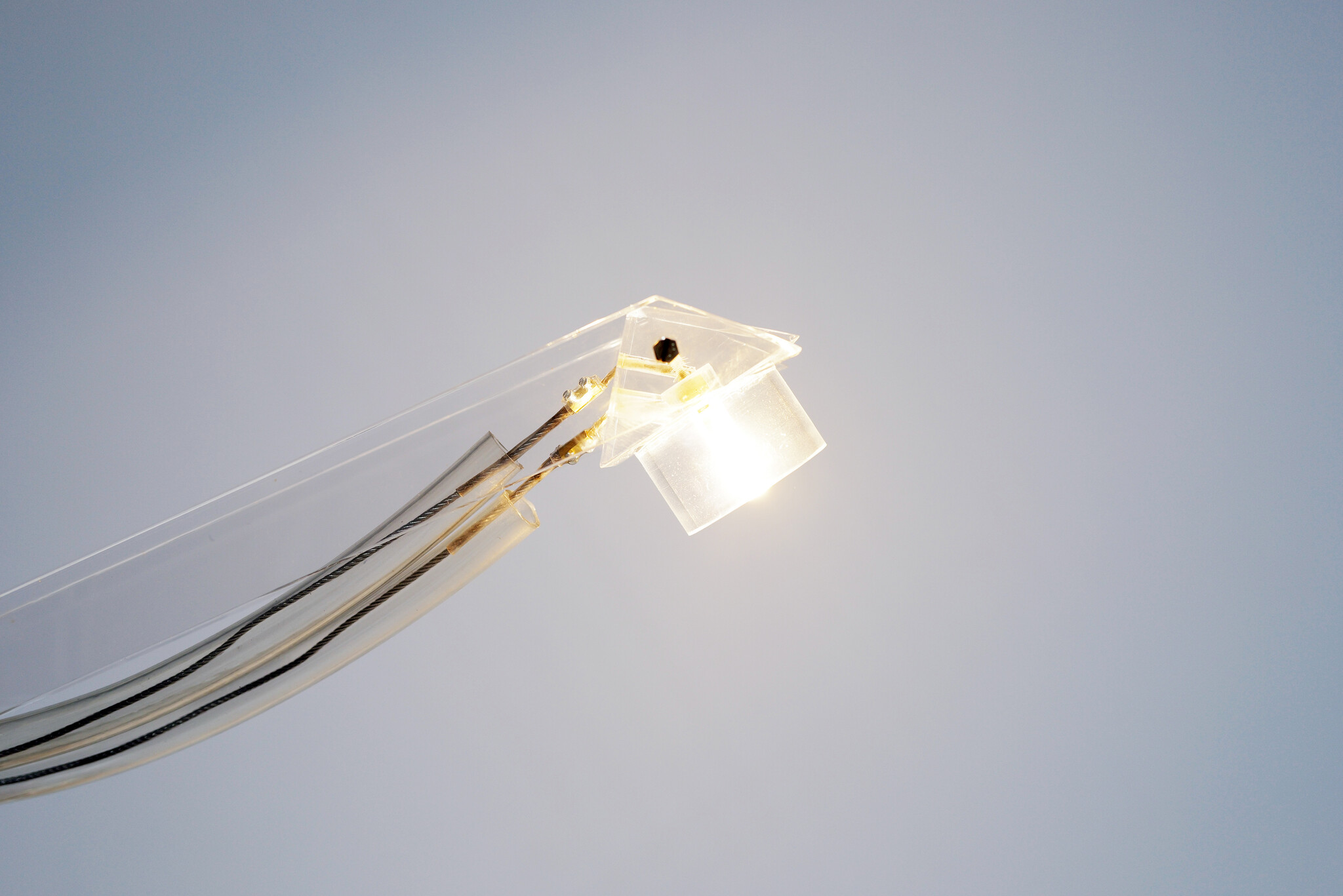 Prototype plexi tafellamp, 1990’s