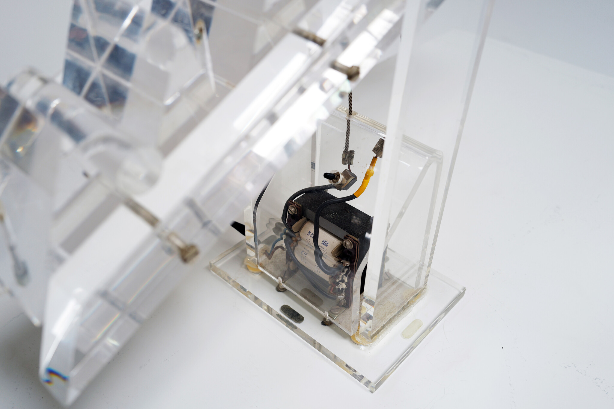 Prototype plexi tafellamp, 1990’s