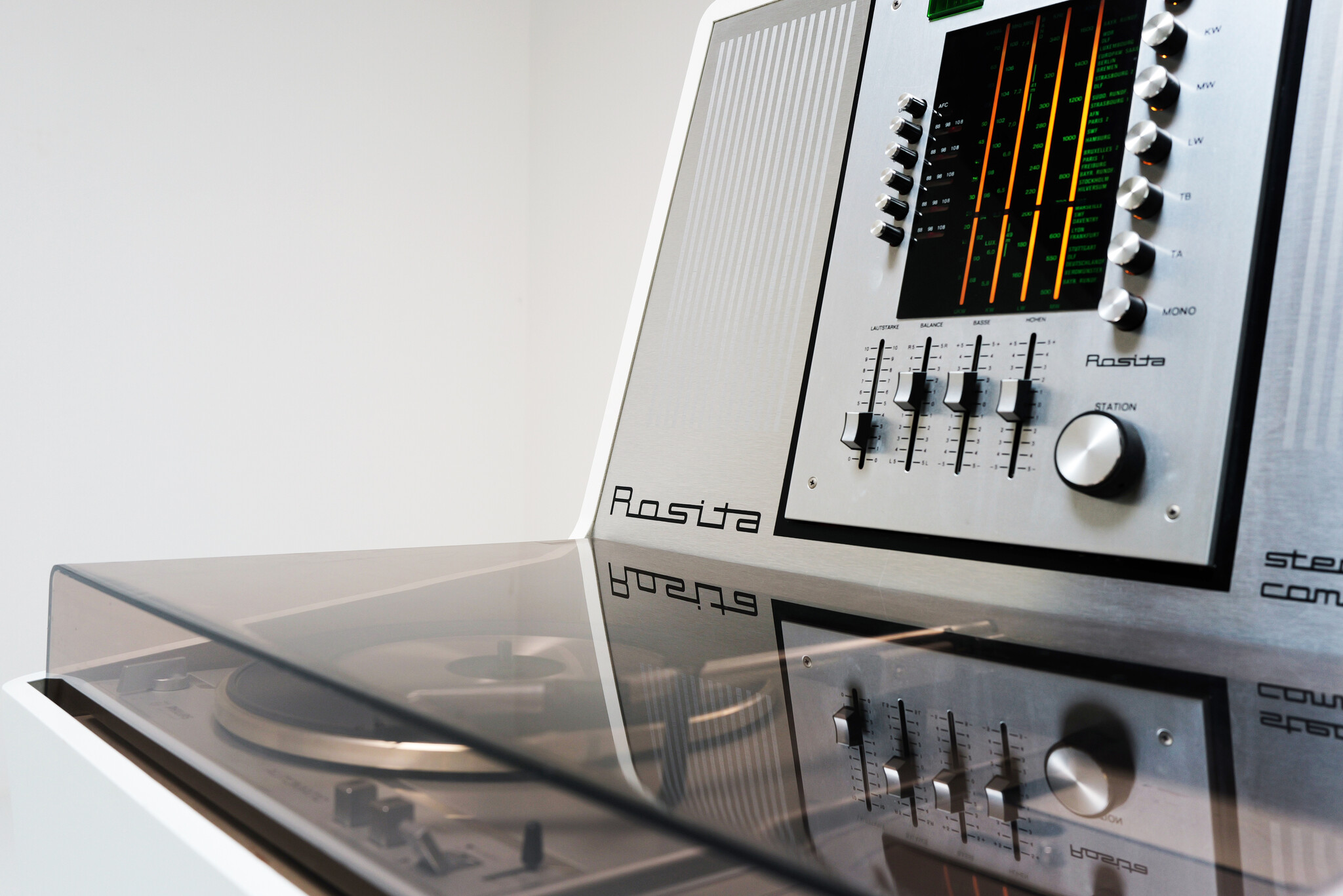 Space Age stereo Rosita Commander Luxus, 1974