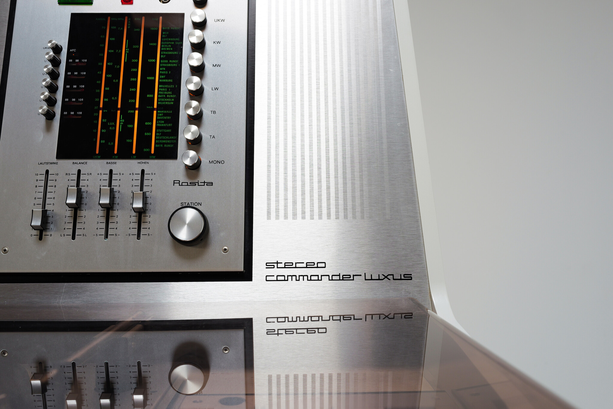 Space Age stereo Rosita Commander Luxus, 1974