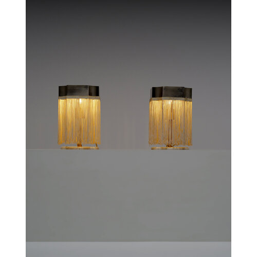 Lampes de table à franges