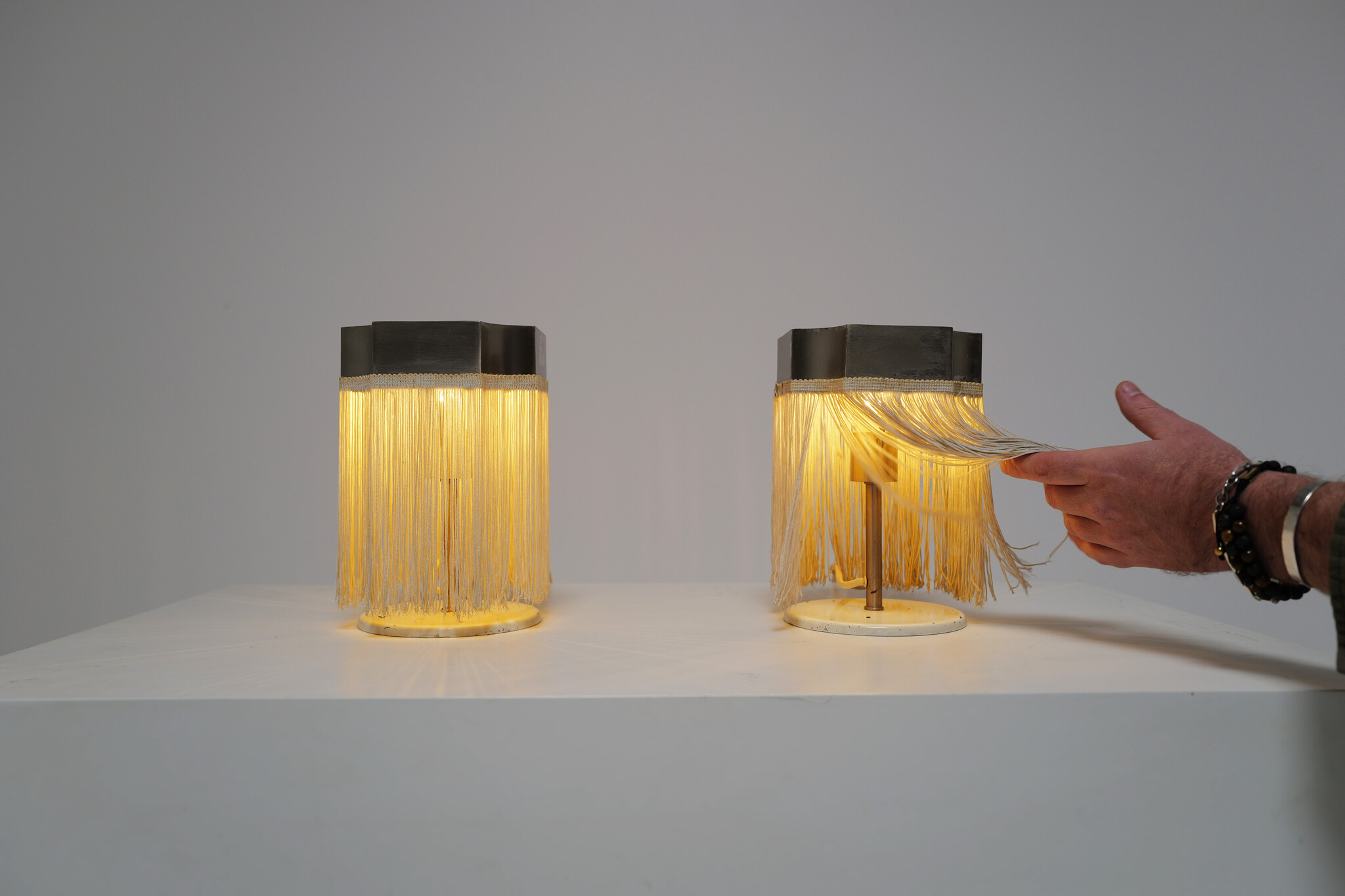 Fringe tafellampen, 1960’s