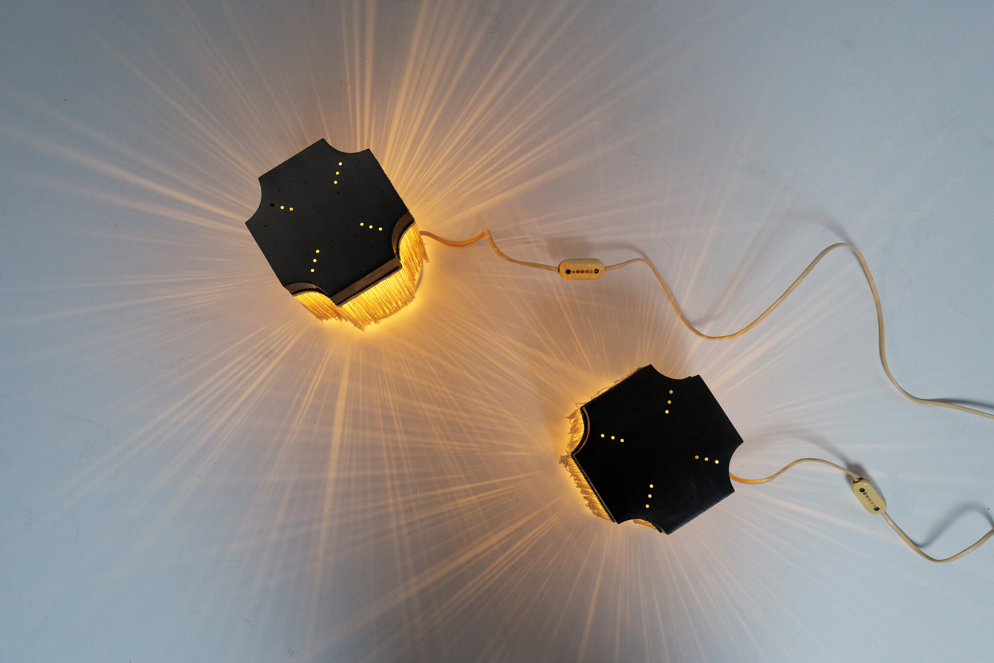 Fringe tafellampen, 1960’s