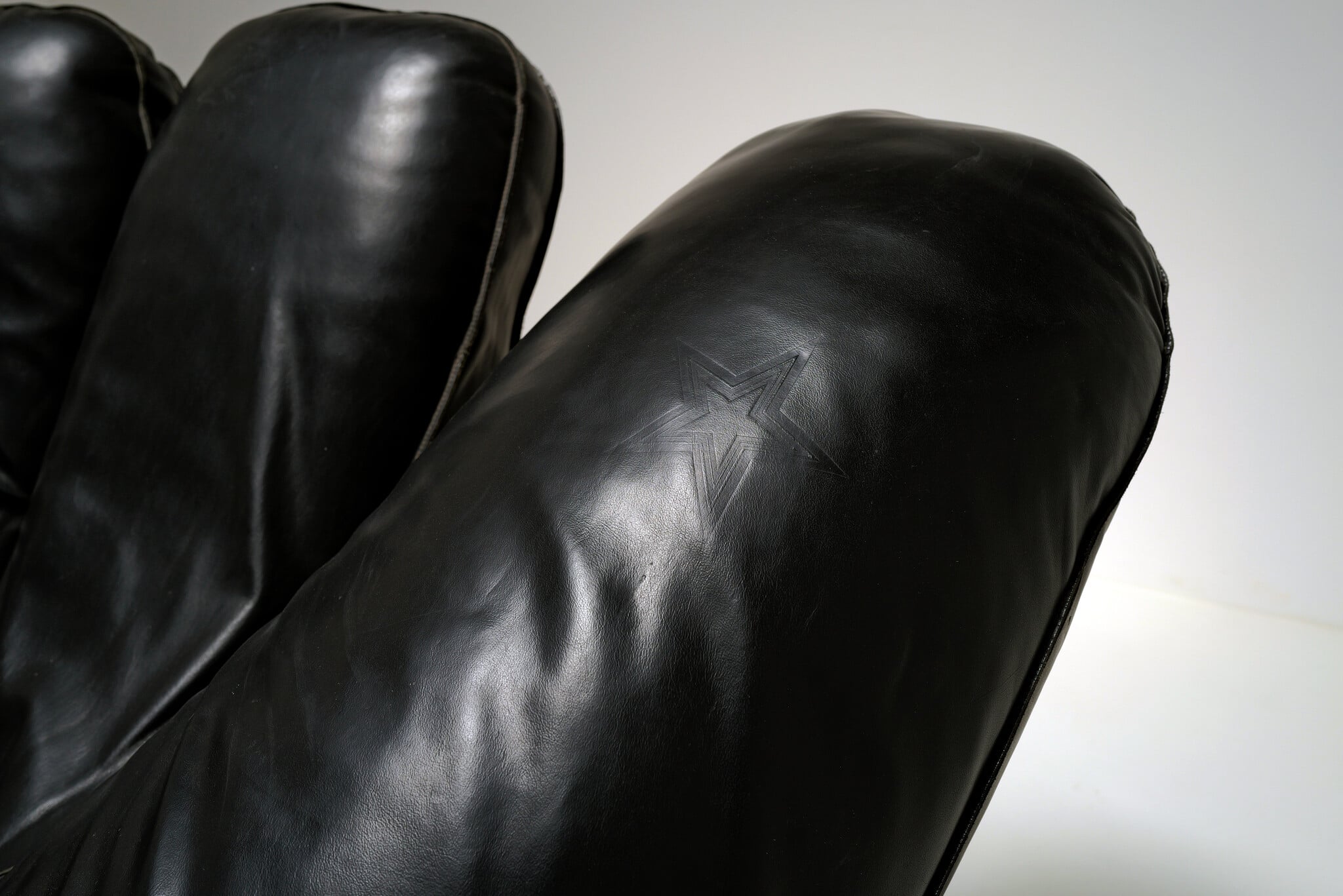 Vintage ‘Joe’ Chair van De Pas, D’Urbino en Lomazzi voor Poltronova, 1970