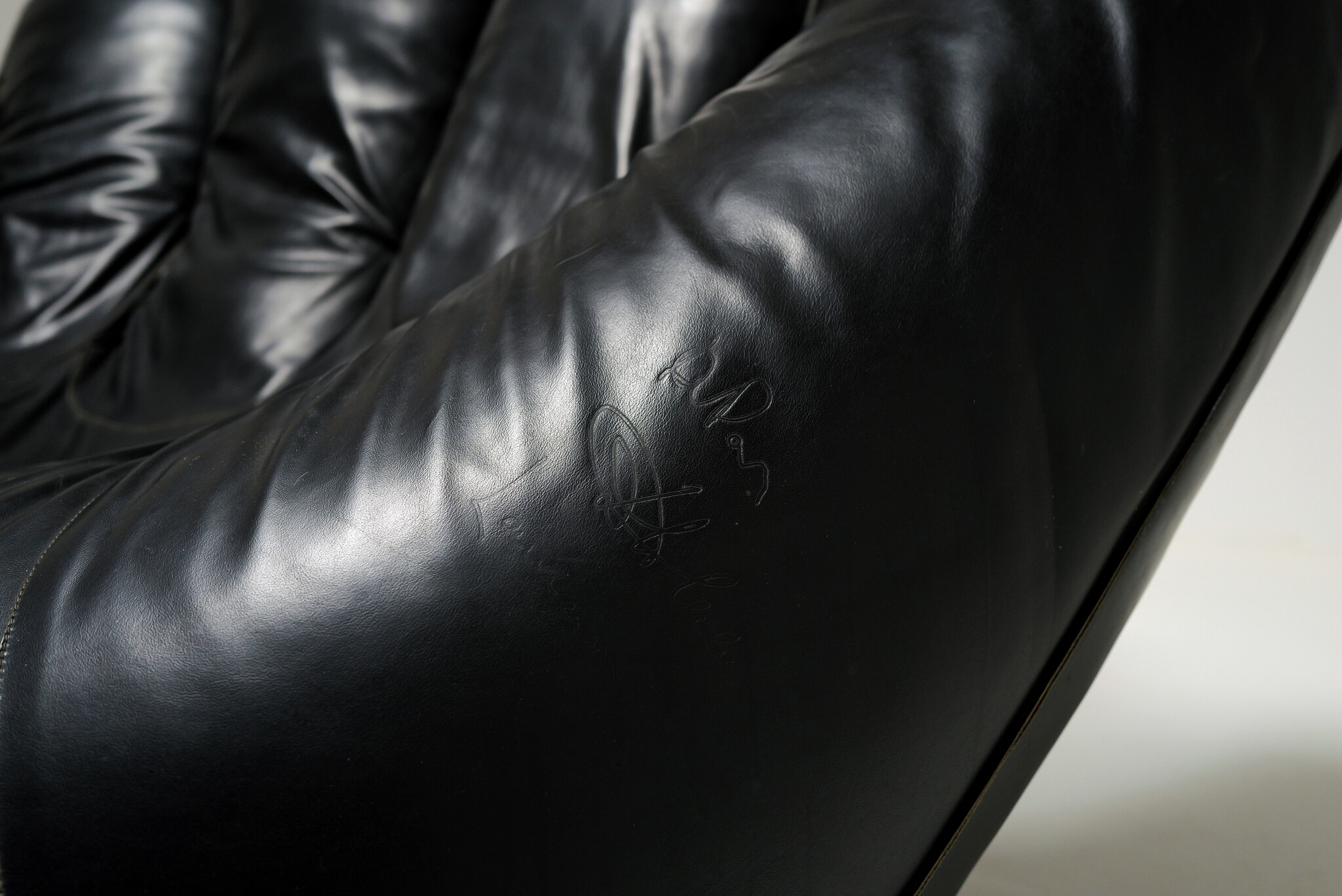 Vintage ‘Joe’ Chair van De Pas, D’Urbino en Lomazzi voor Poltronova, 1970