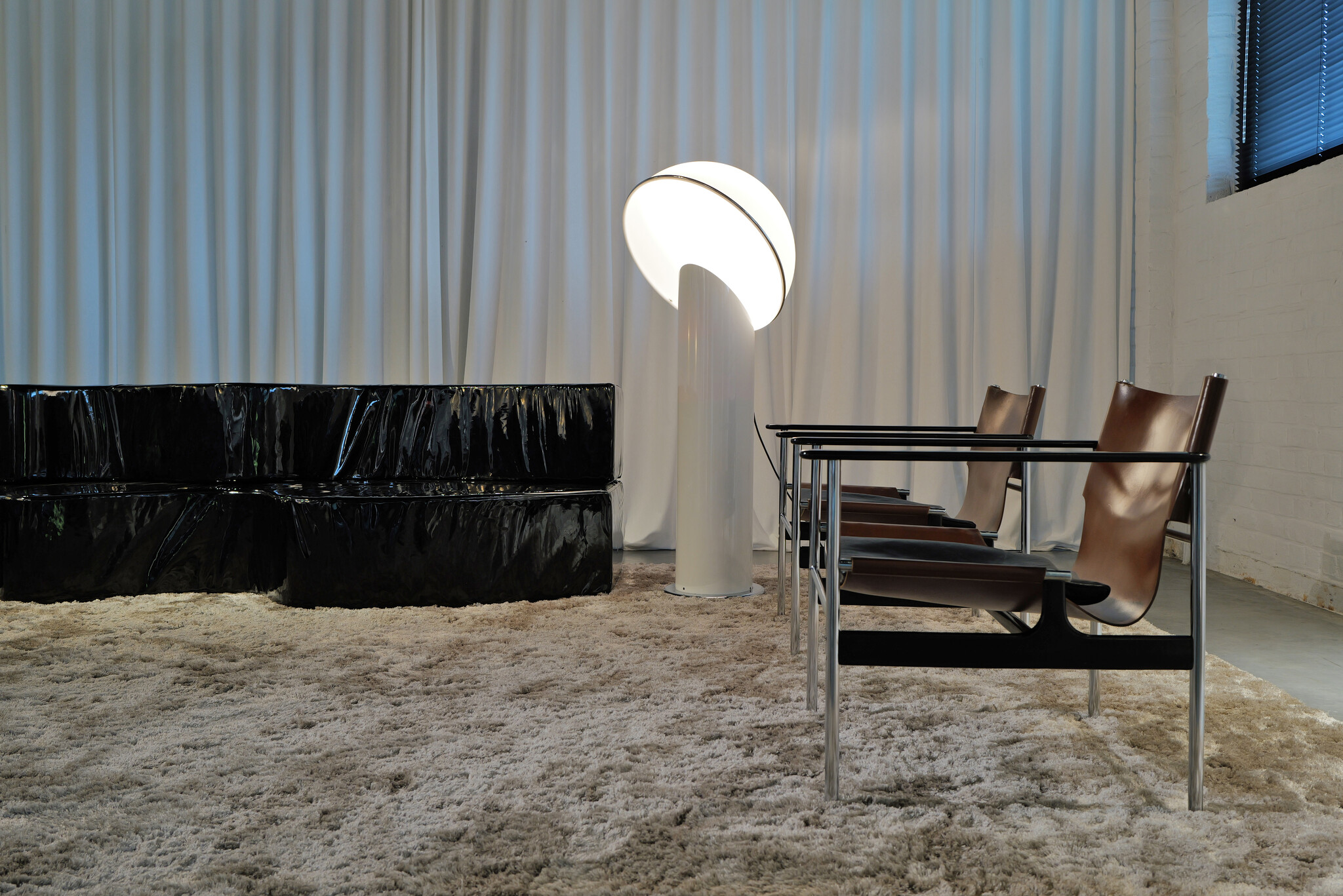 Ciot vloerlamp van Ennio Chiggio voor Lumenform, 1970s