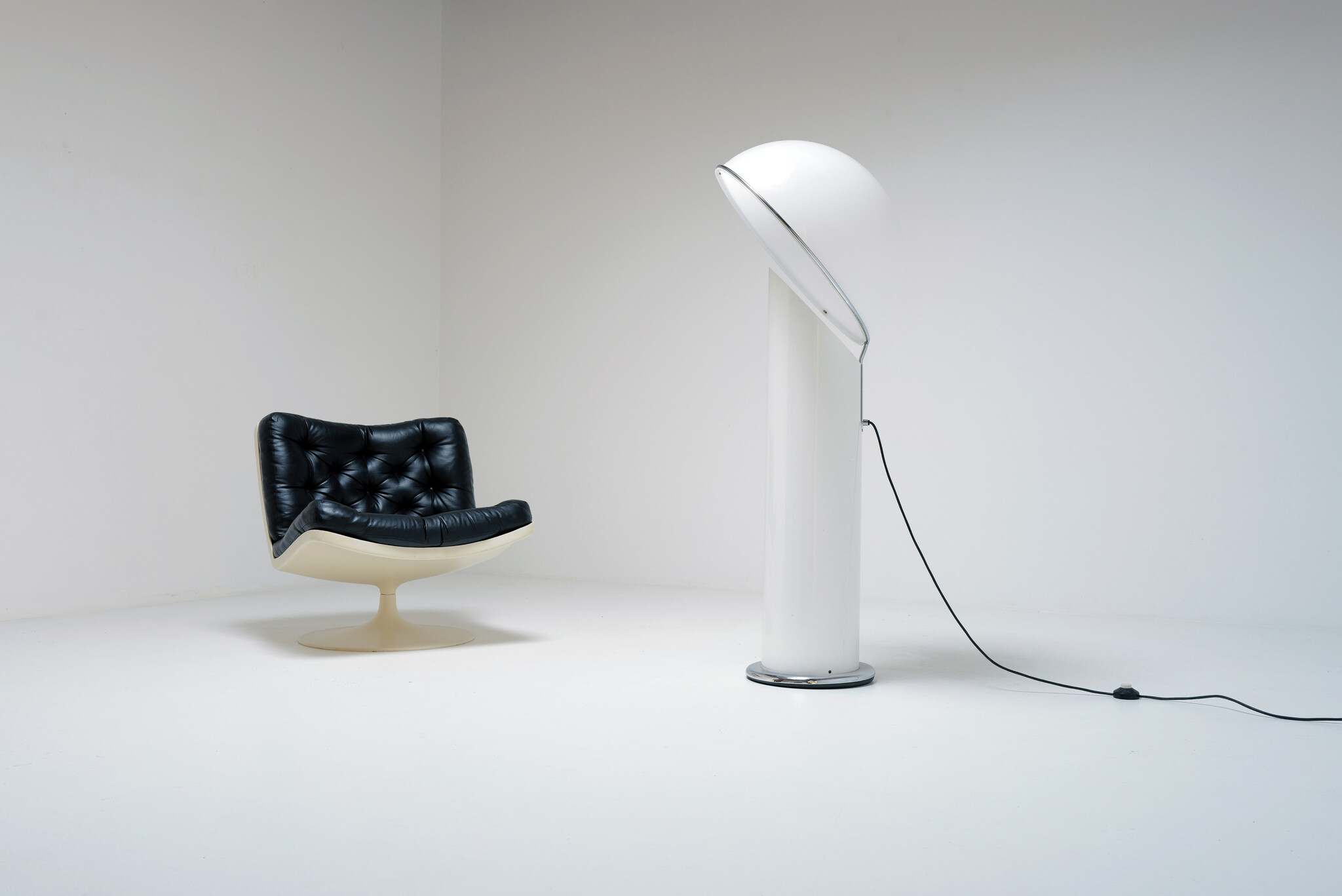 Ciot vloerlamp van Ennio Chiggio voor Lumenform, 1970s