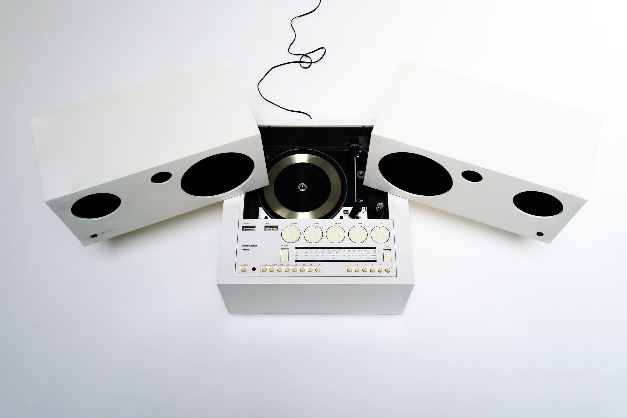 Brionvega Totem RR130 by Mario Bellini, 1970s