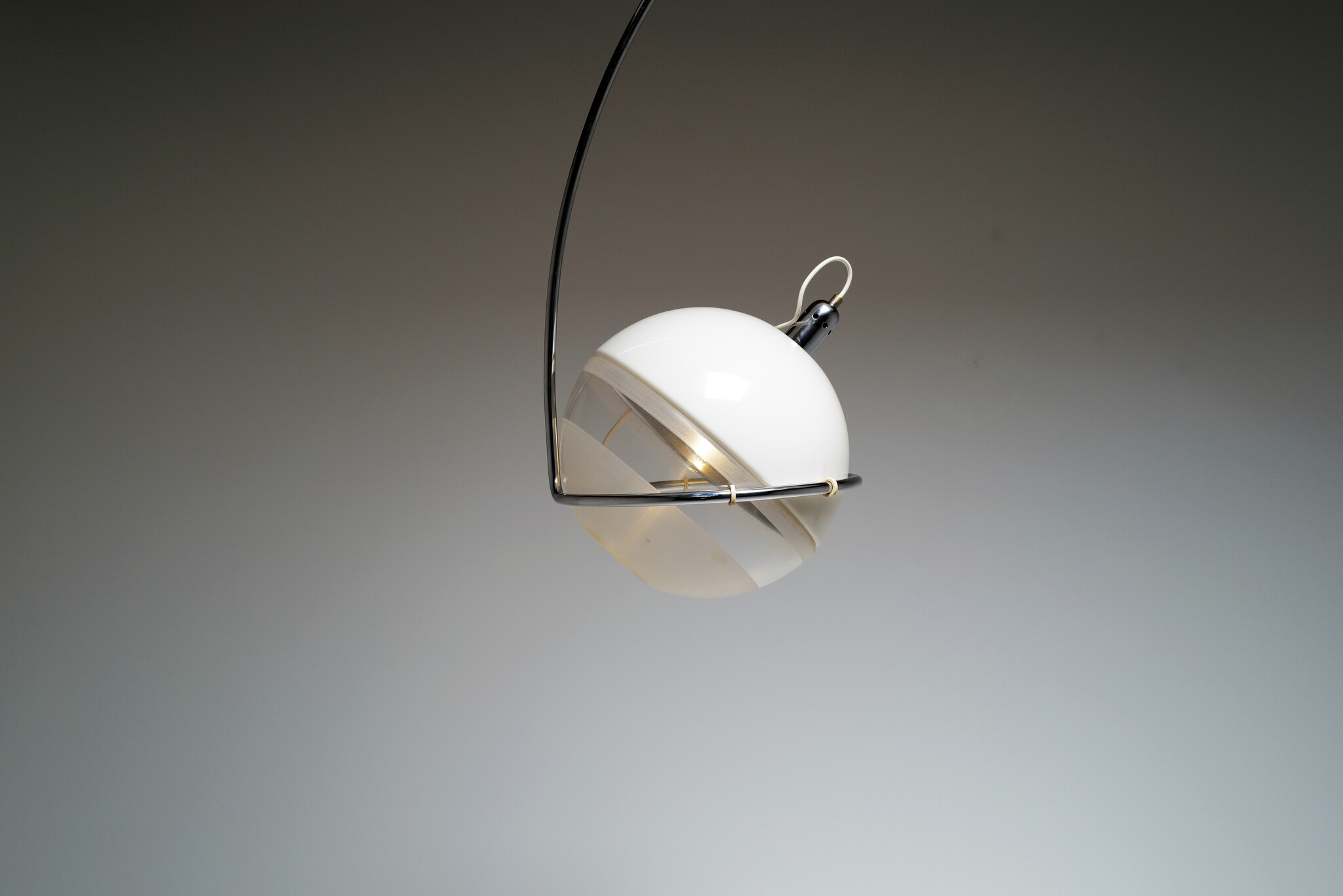 Spaceage floor lamp by Fabio Lenci for Guzzini, 1970s