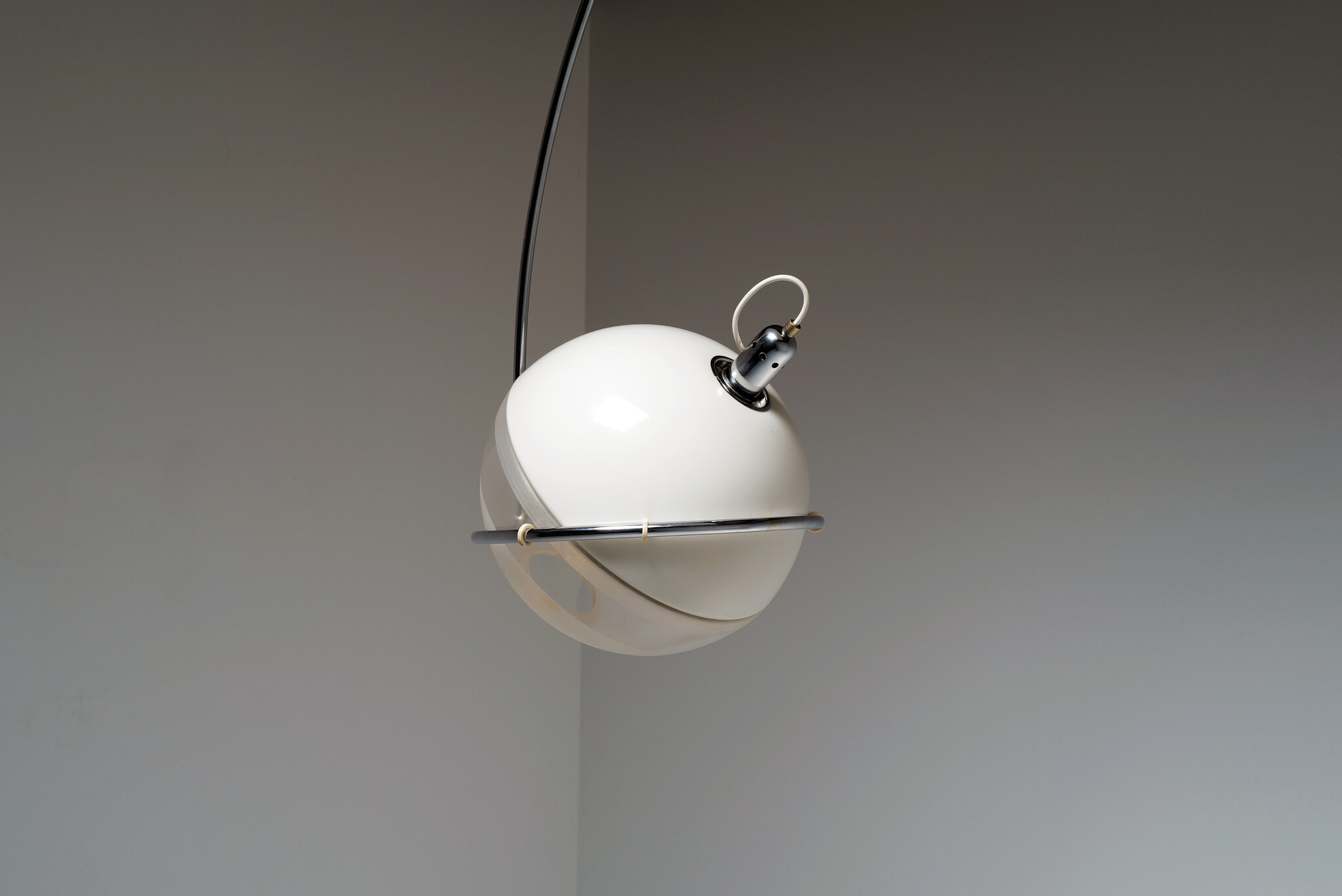 Spaceage floor lamp by Fabio Lenci for Guzzini, 1970s