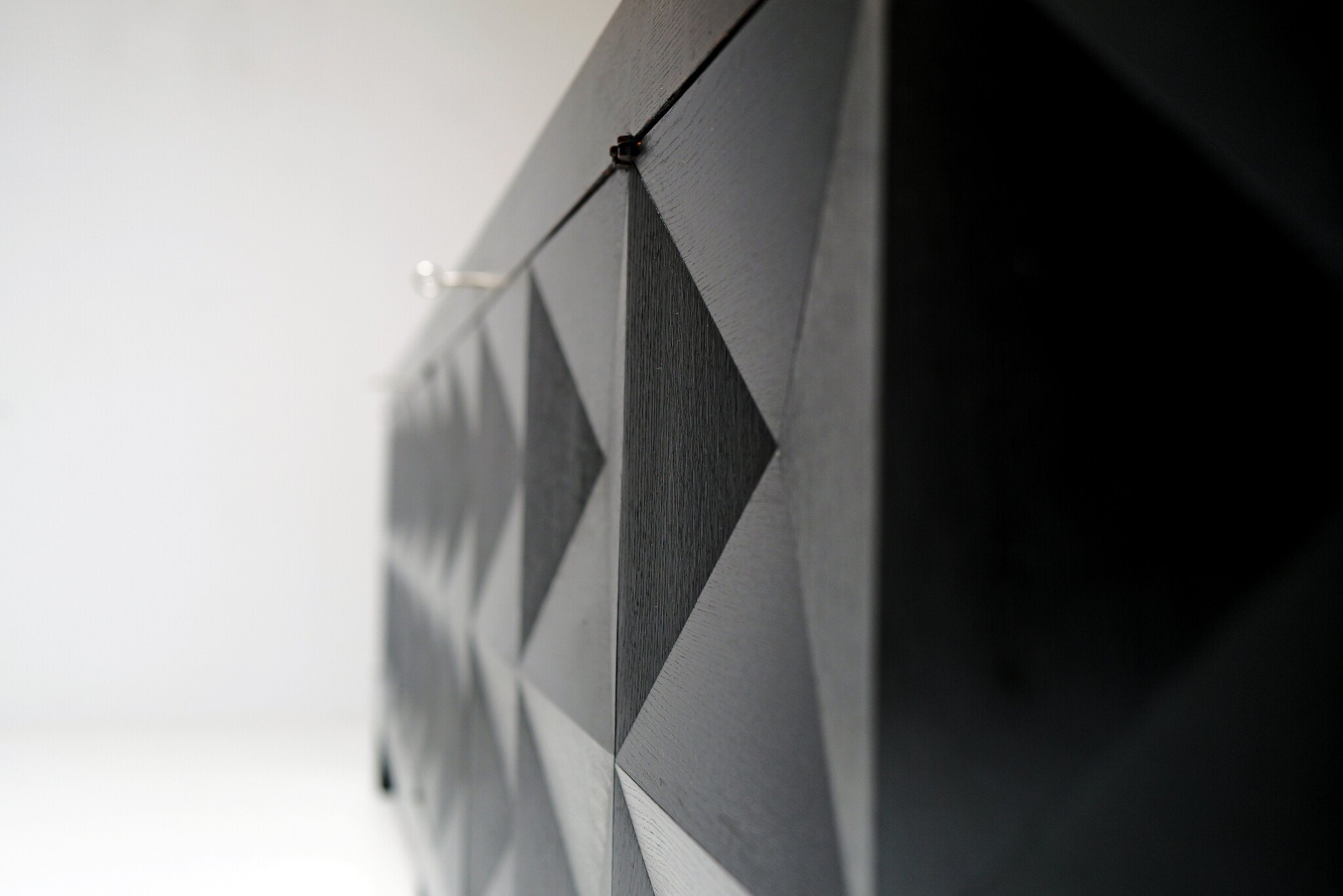 Zeldzame brutalistische sideboard en barkast van J. Batenburg voor E.M.Y, België, 1969