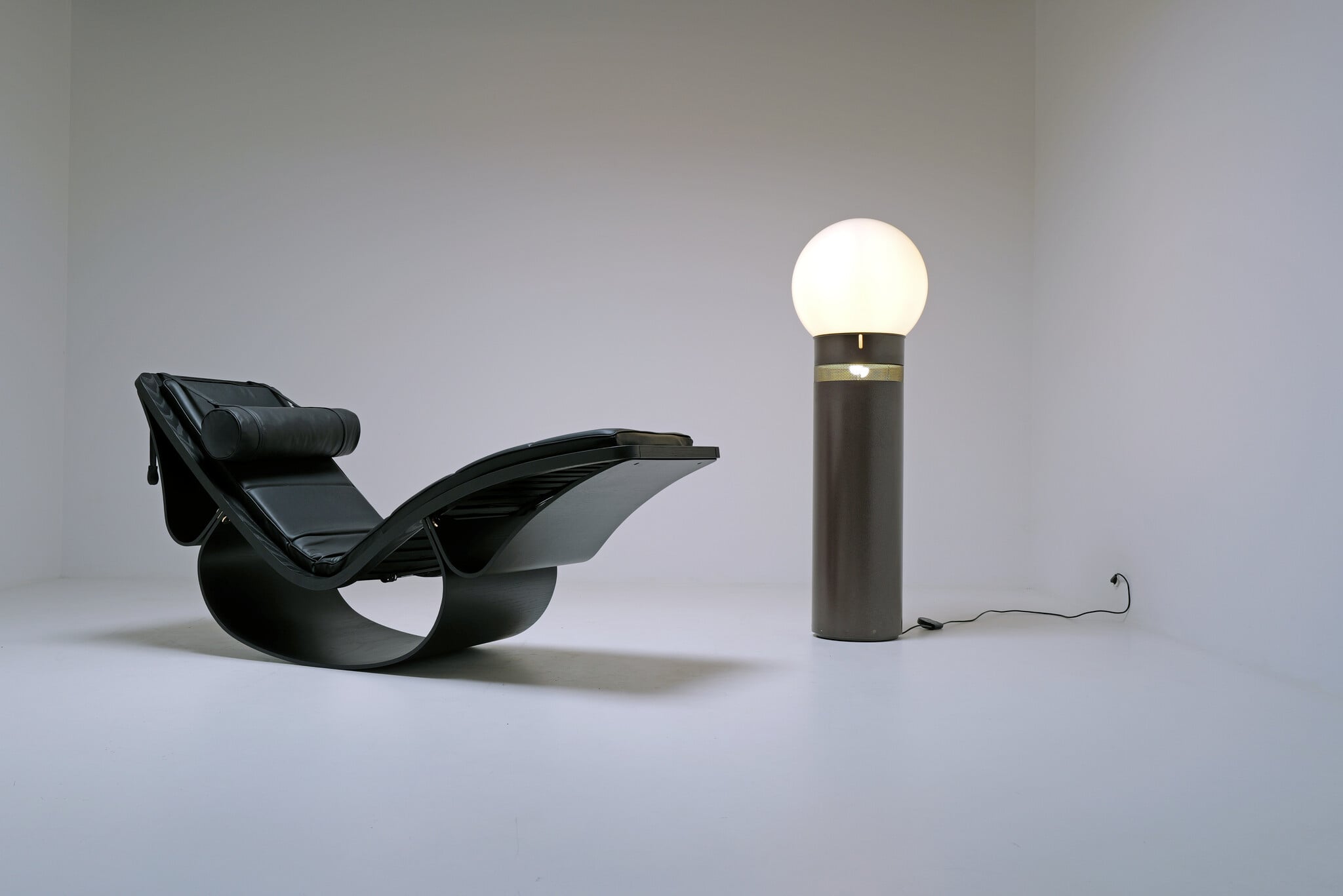 Vloerlamp Oracolo Gae Aulenti, 1970's