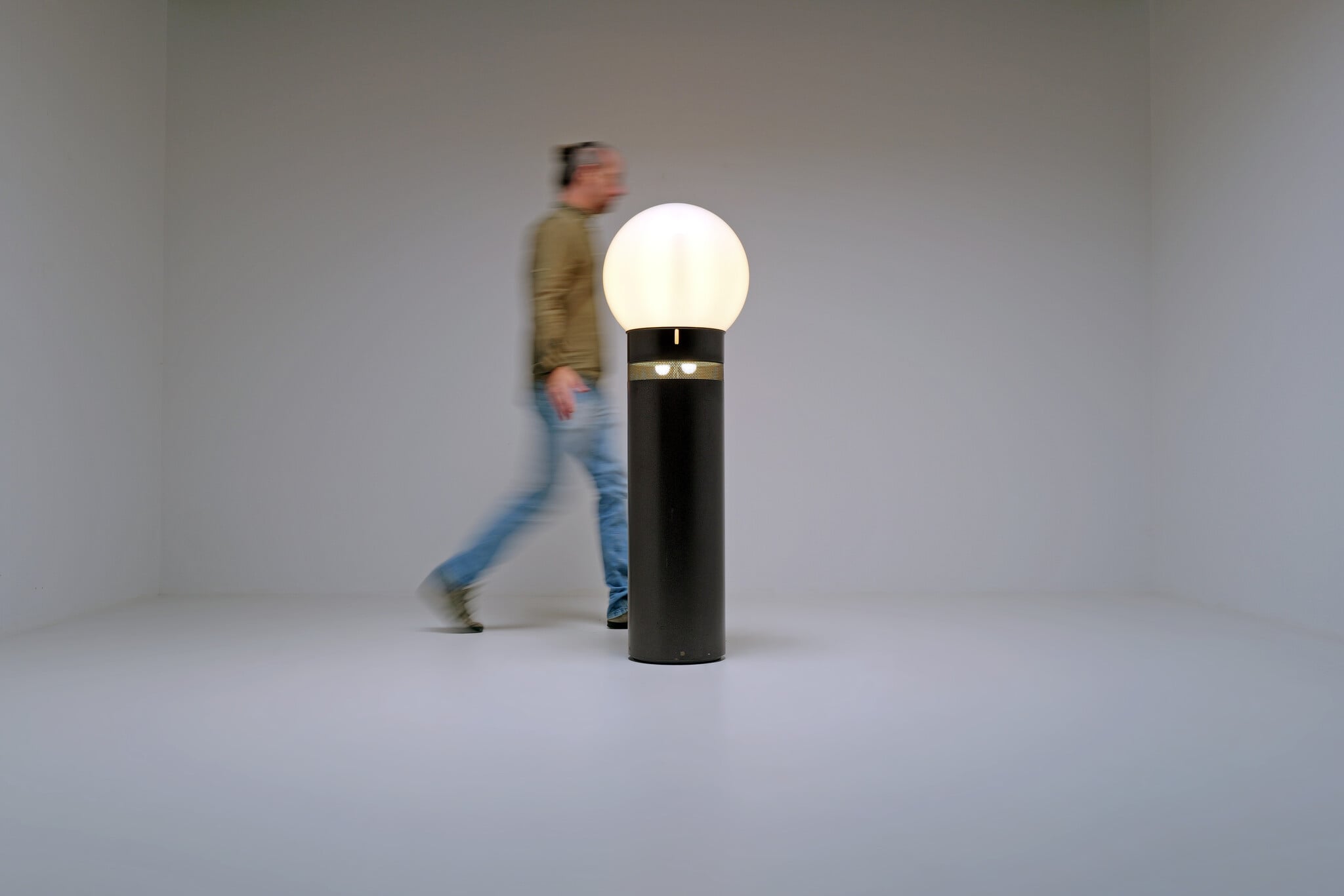 Vloerlamp Oracolo Gae Aulenti, 1970's
