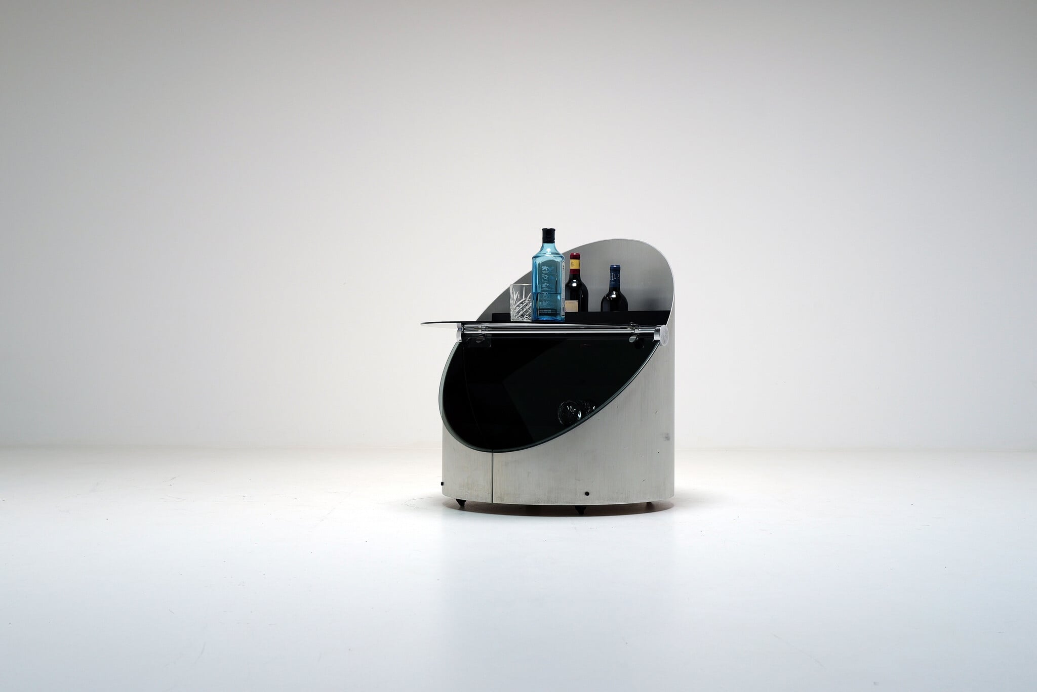 Mobile Bar van Claudio Salocchi voor Luigi Sormani, Italië, 1970s