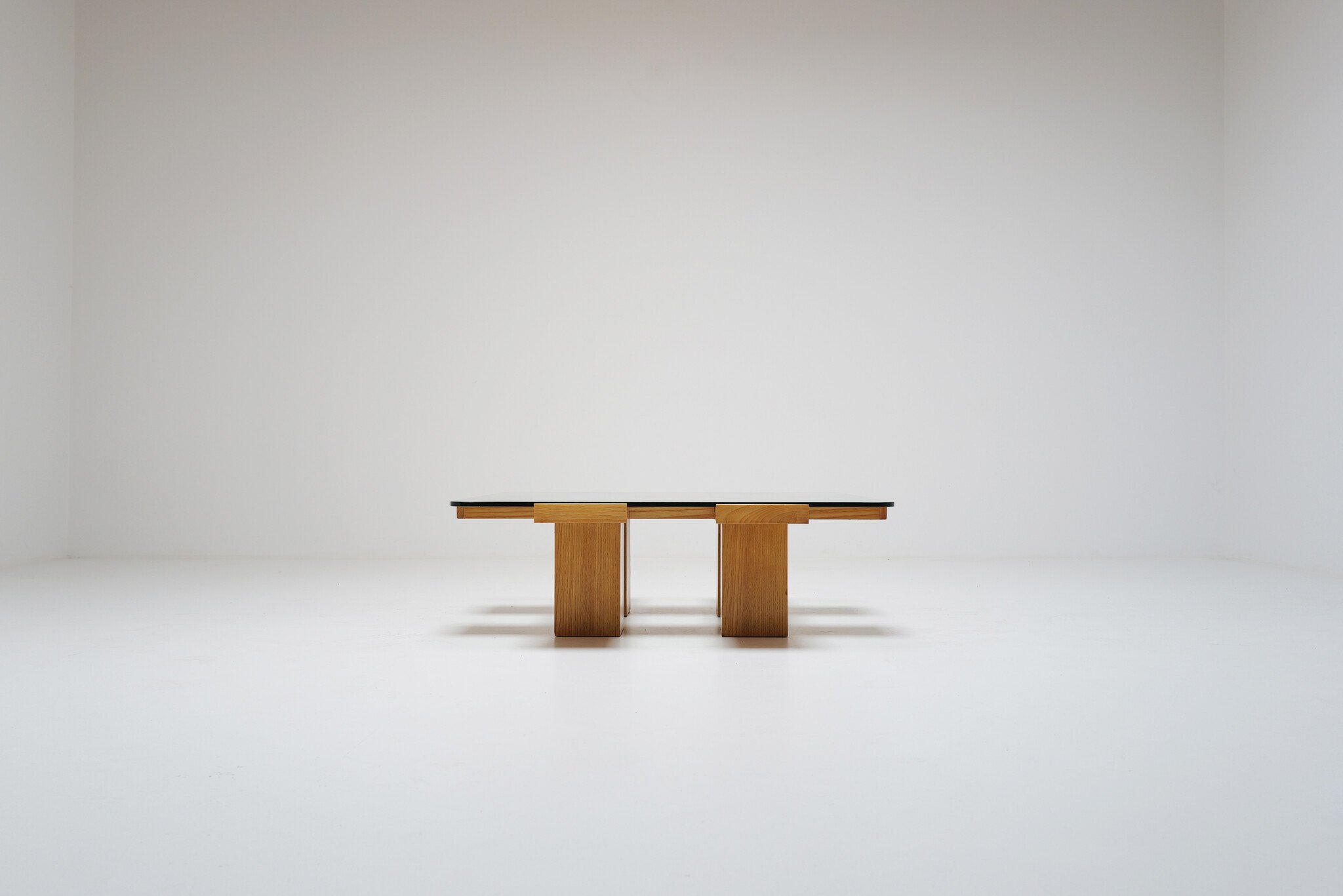 Mid-Century Modern salontafel met grid motief, toegeschreven aan Marco Zanuso, 1960s