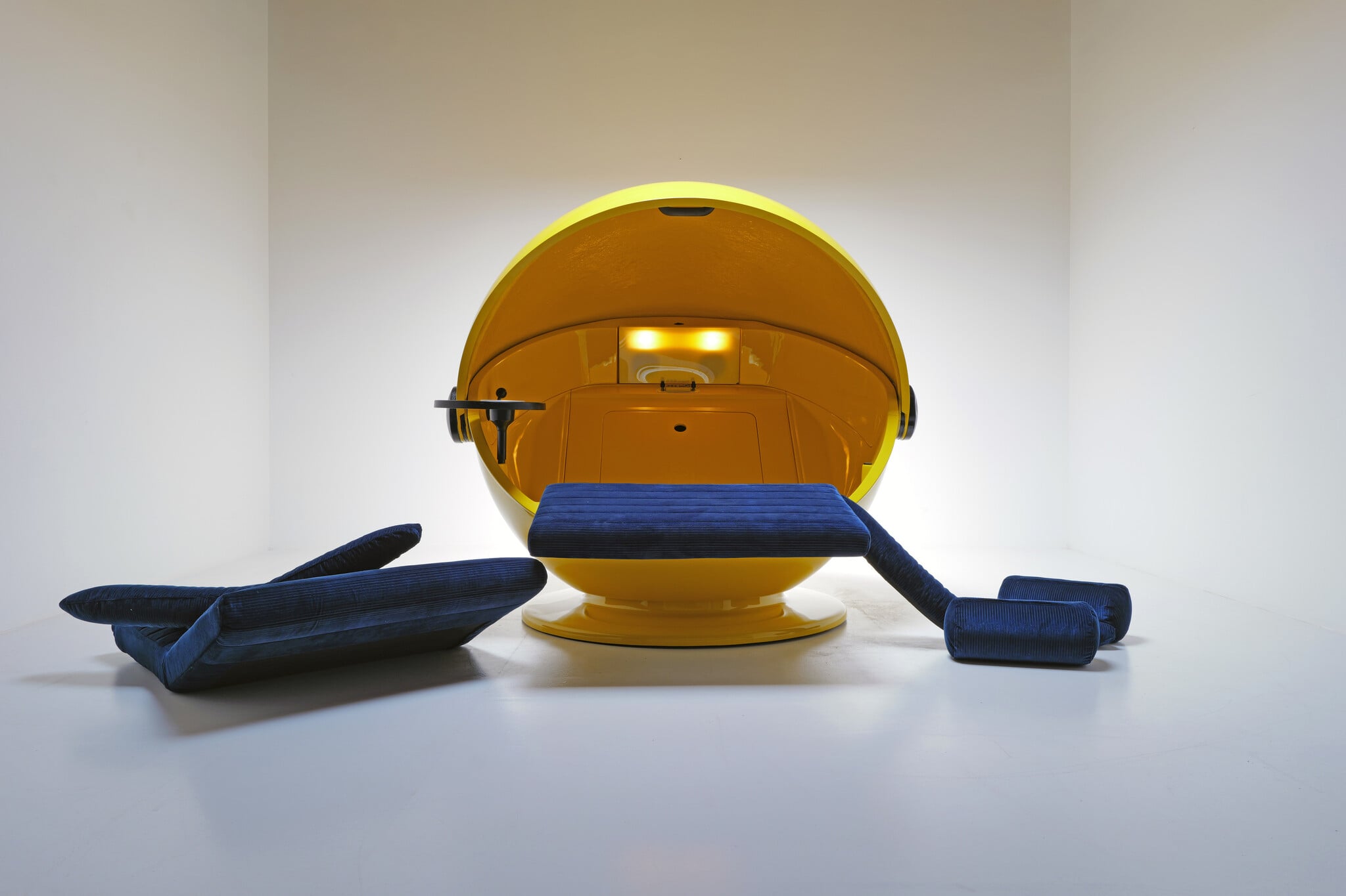 Sunball Chair van Gunter Ris & Herbert Selldorf voor Rosenthal, 1960s