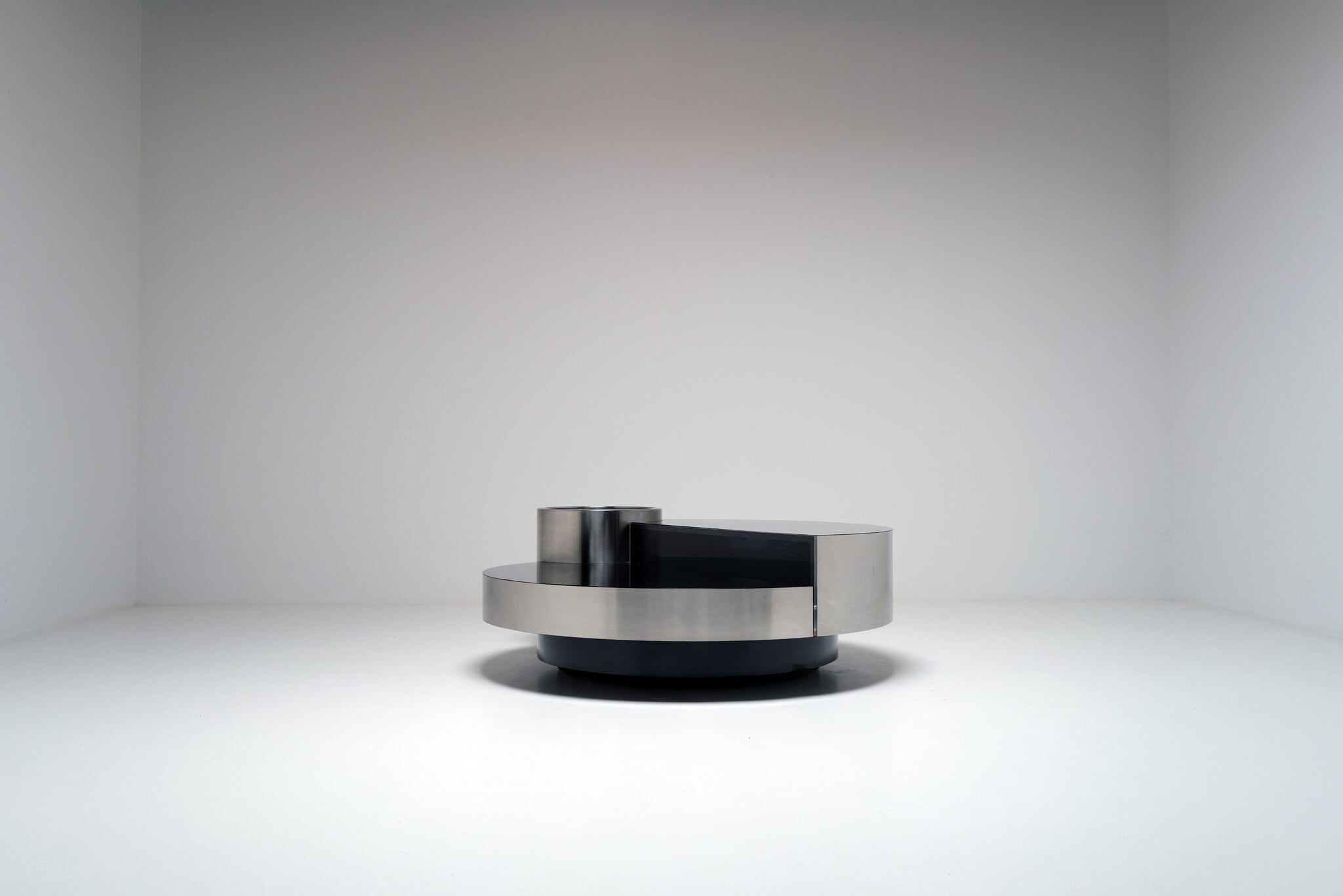 Massimo Papiri coffee table bar voor Mario Sabot, 1970s