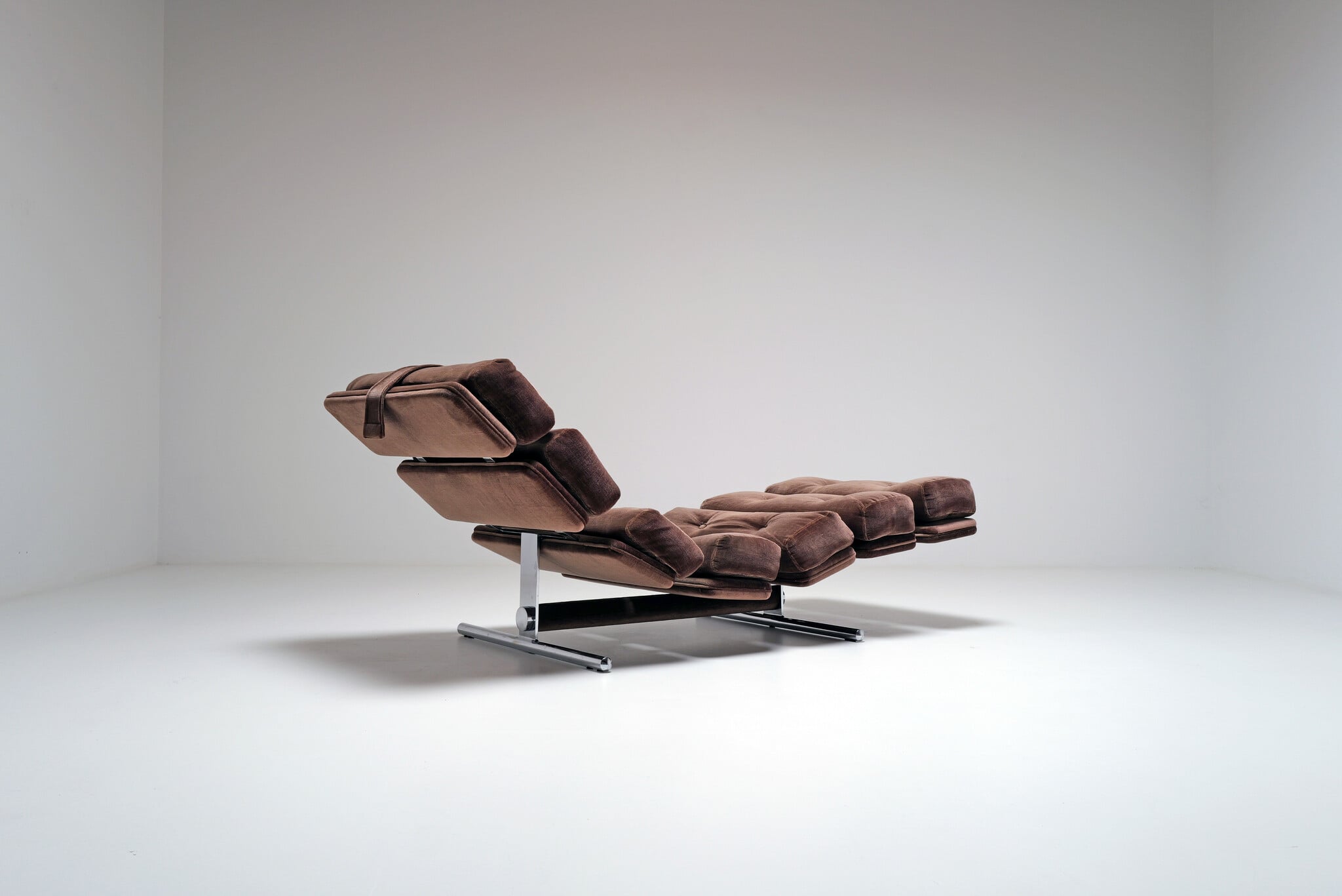 Ric Deforche Lord lounge chair voor Gervan, België, 1970s