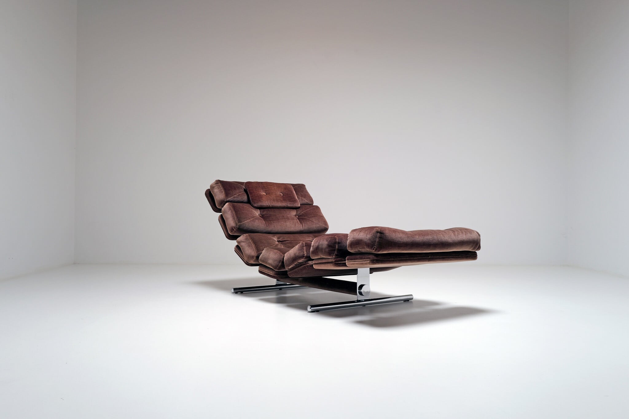 Ric Deforche Lord lounge chair voor Gervan, België, 1970s