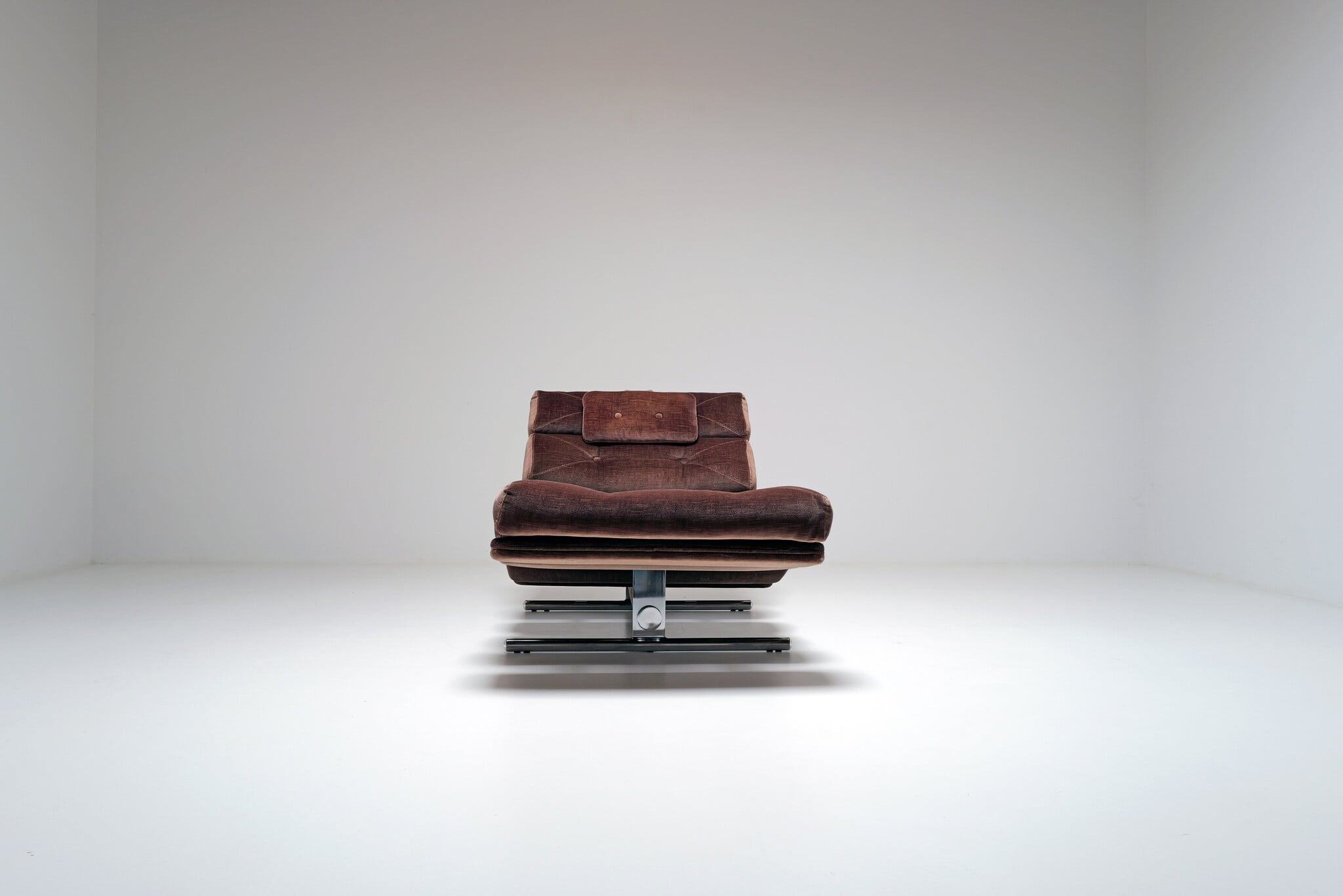 Ric Deforche Lord lounge chair voor Gervan, België, 1970s