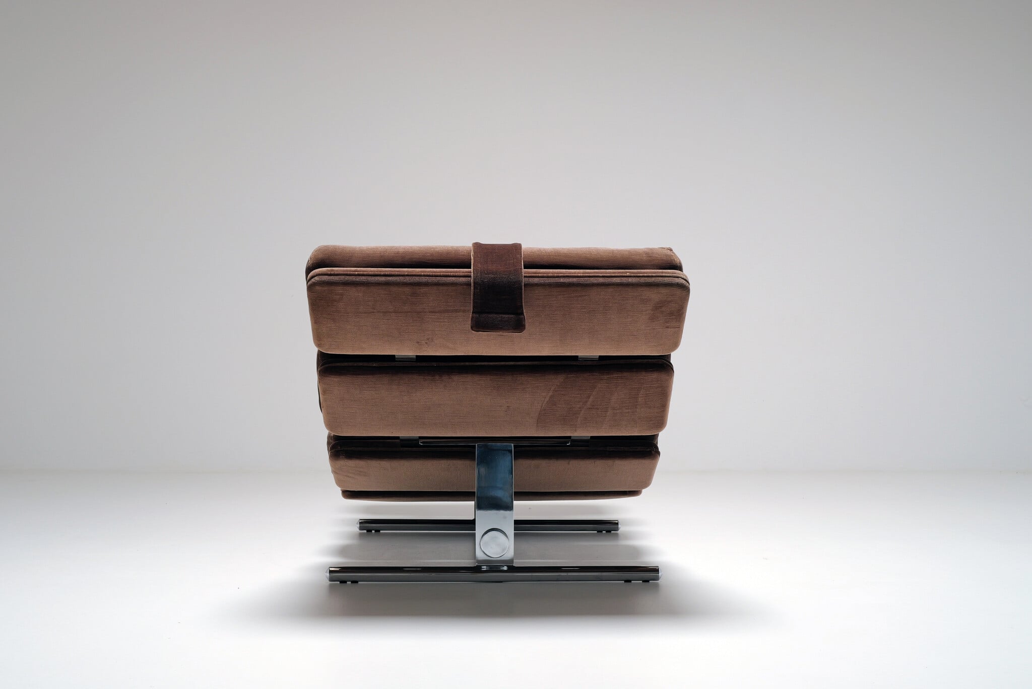 Ric Deforche Lord lounge chair voor Gervan, België, 1970s