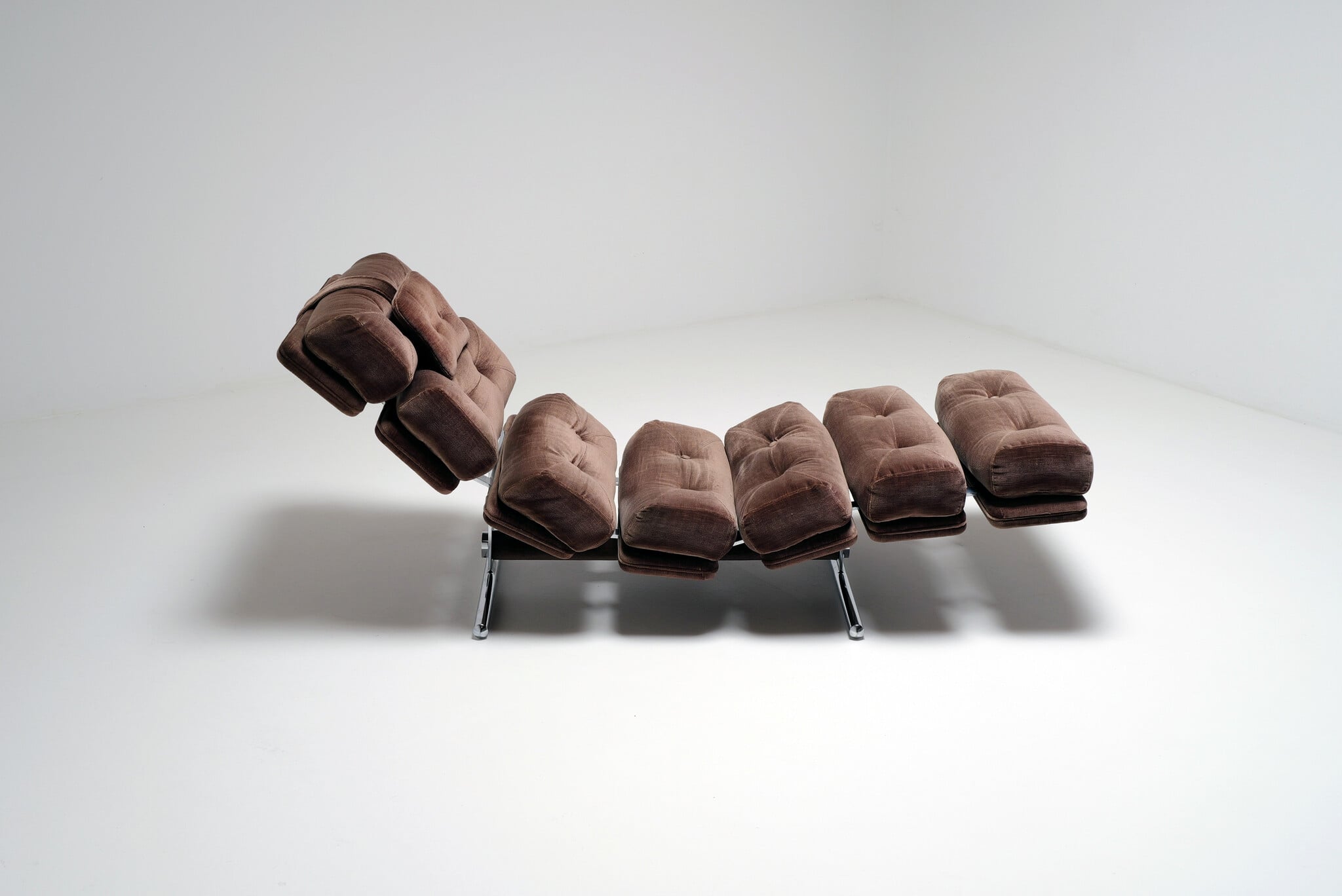 Ric Deforche Lord lounge chair voor Gervan, België, 1970s