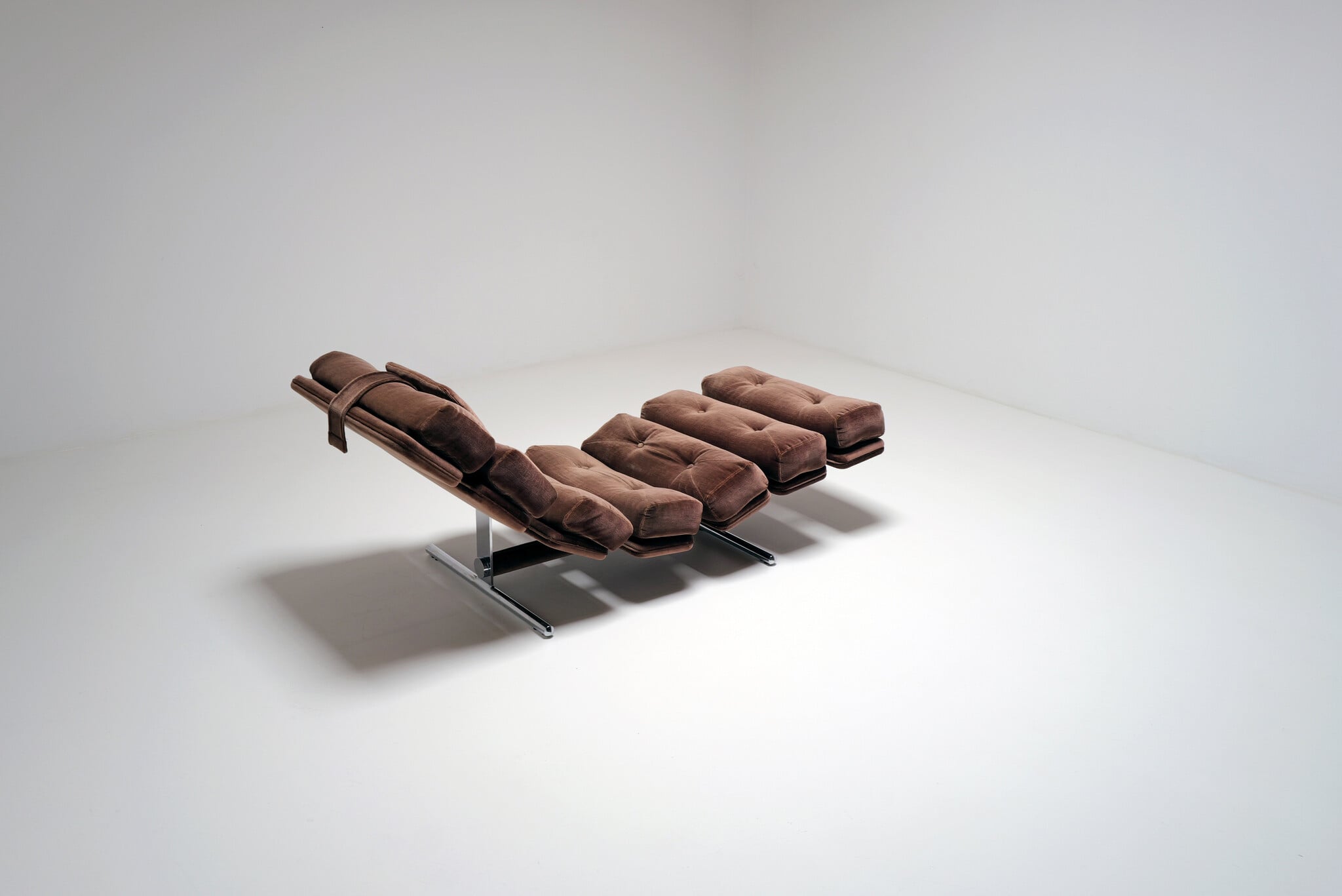 Ric Deforche Lord lounge chair voor Gervan, België, 1970s