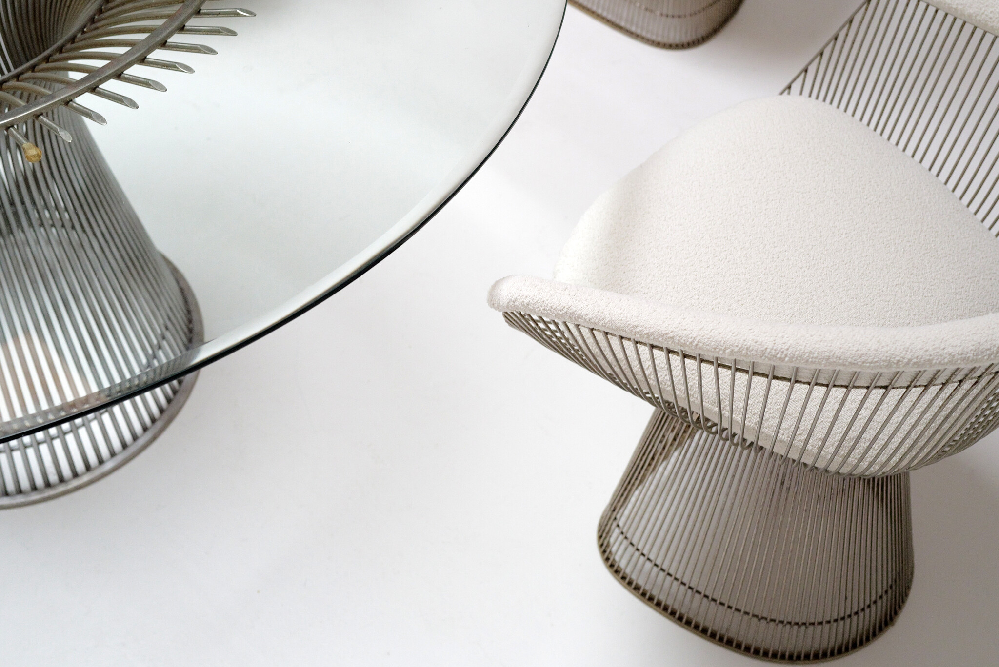 Dining set van Warren Platner voor Knoll, 1960’s
