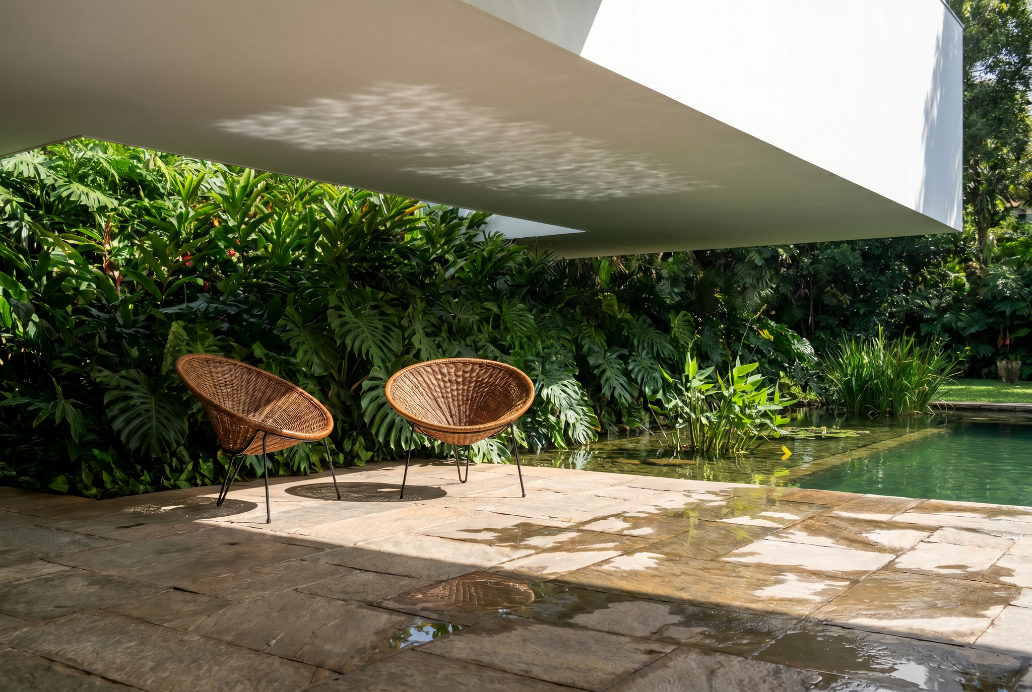 Ensemble de chaises « Tournesol » de Roberto Mango pour Tecno, vers 1950