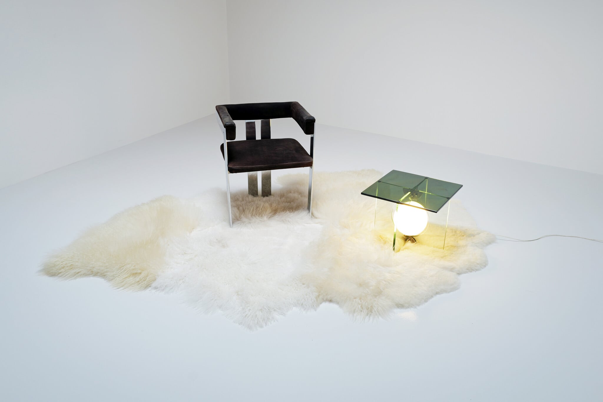 Carine Boxy “With good intrest” landscape tapijt, 2025