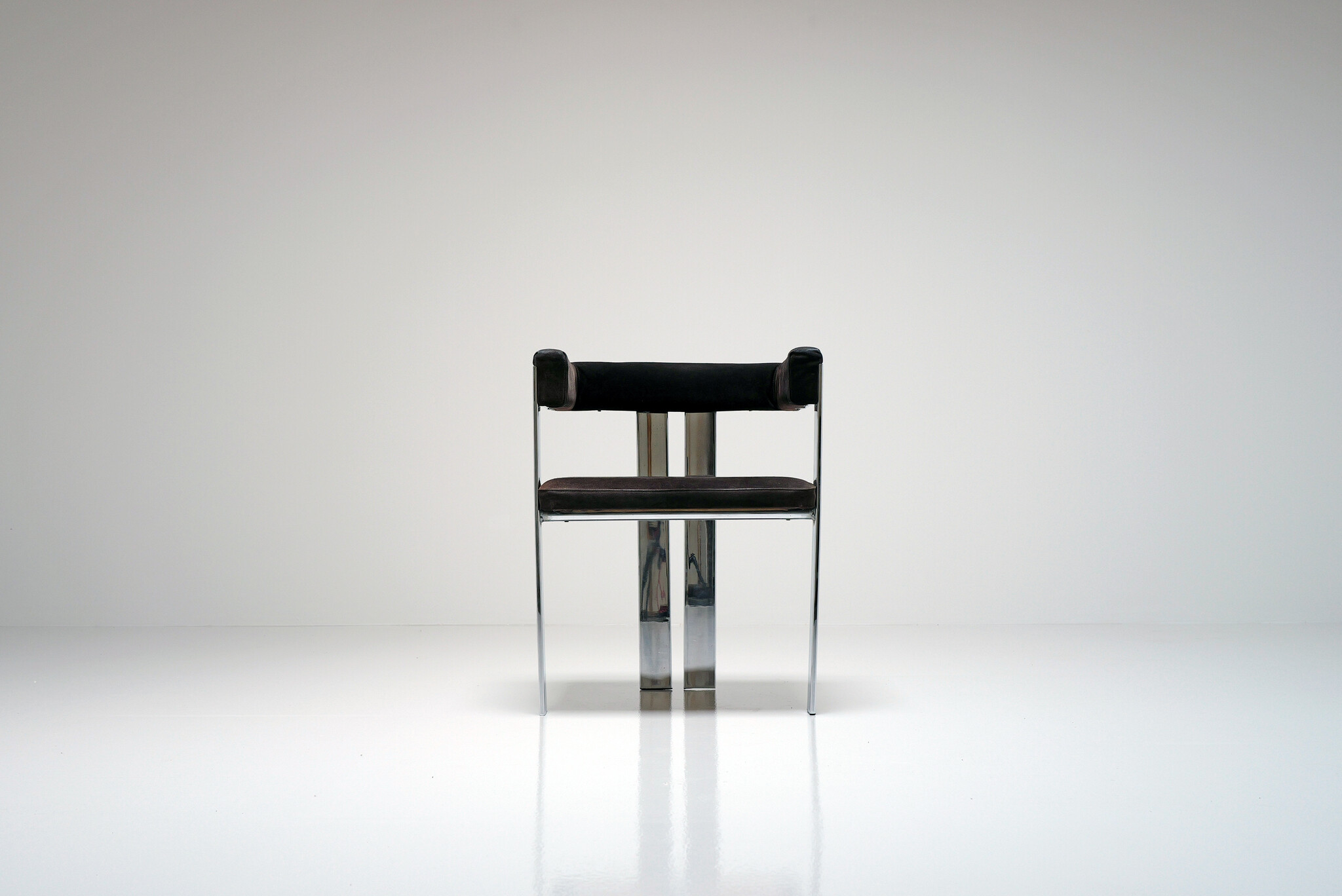 Architecturale Belgium armchair, 1970’s