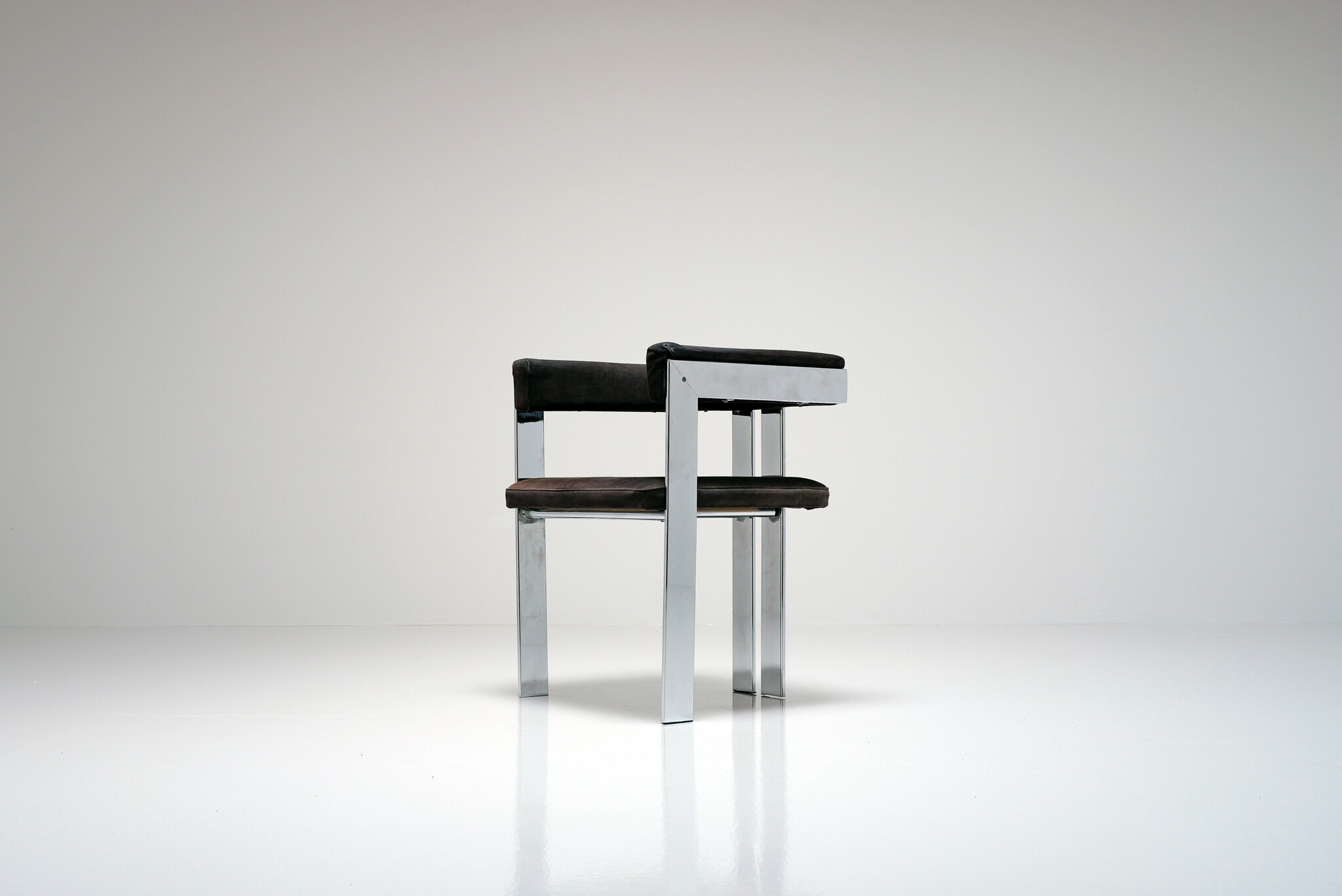 Architecturale Belgium armchair, 1970’s