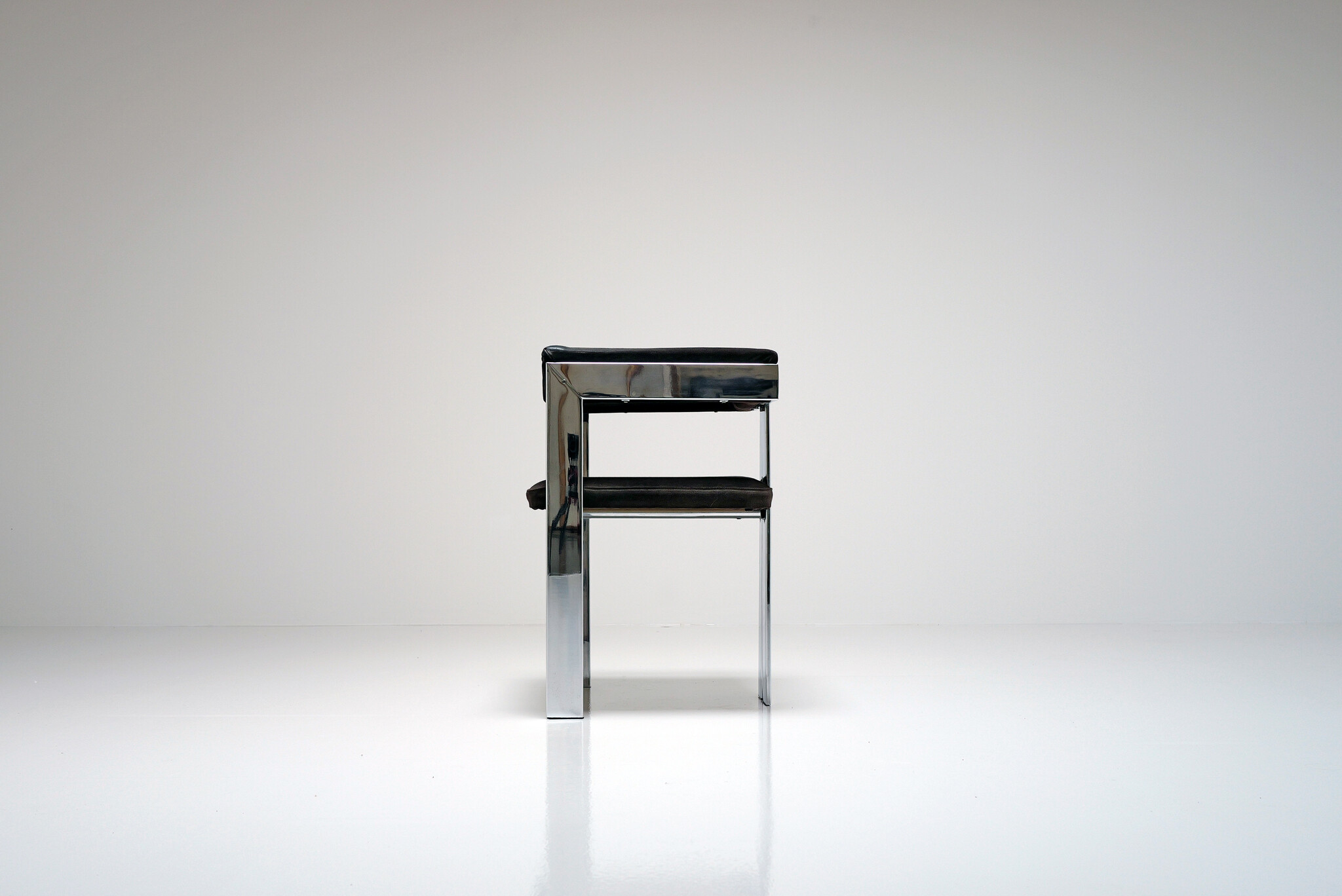 Architecturale Belgium armchair, 1970’s
