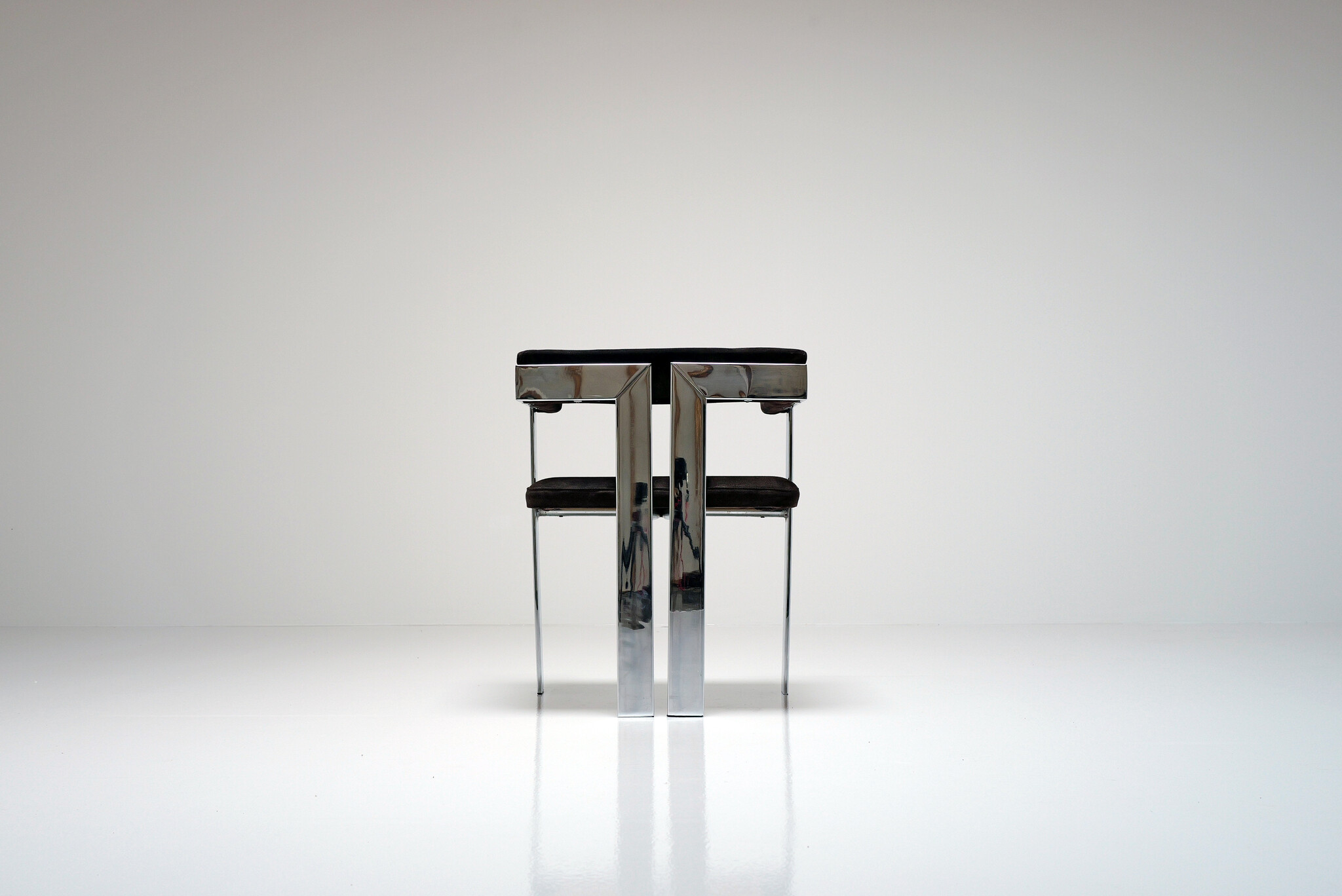 Architecturale Belgium armchair, 1970’s