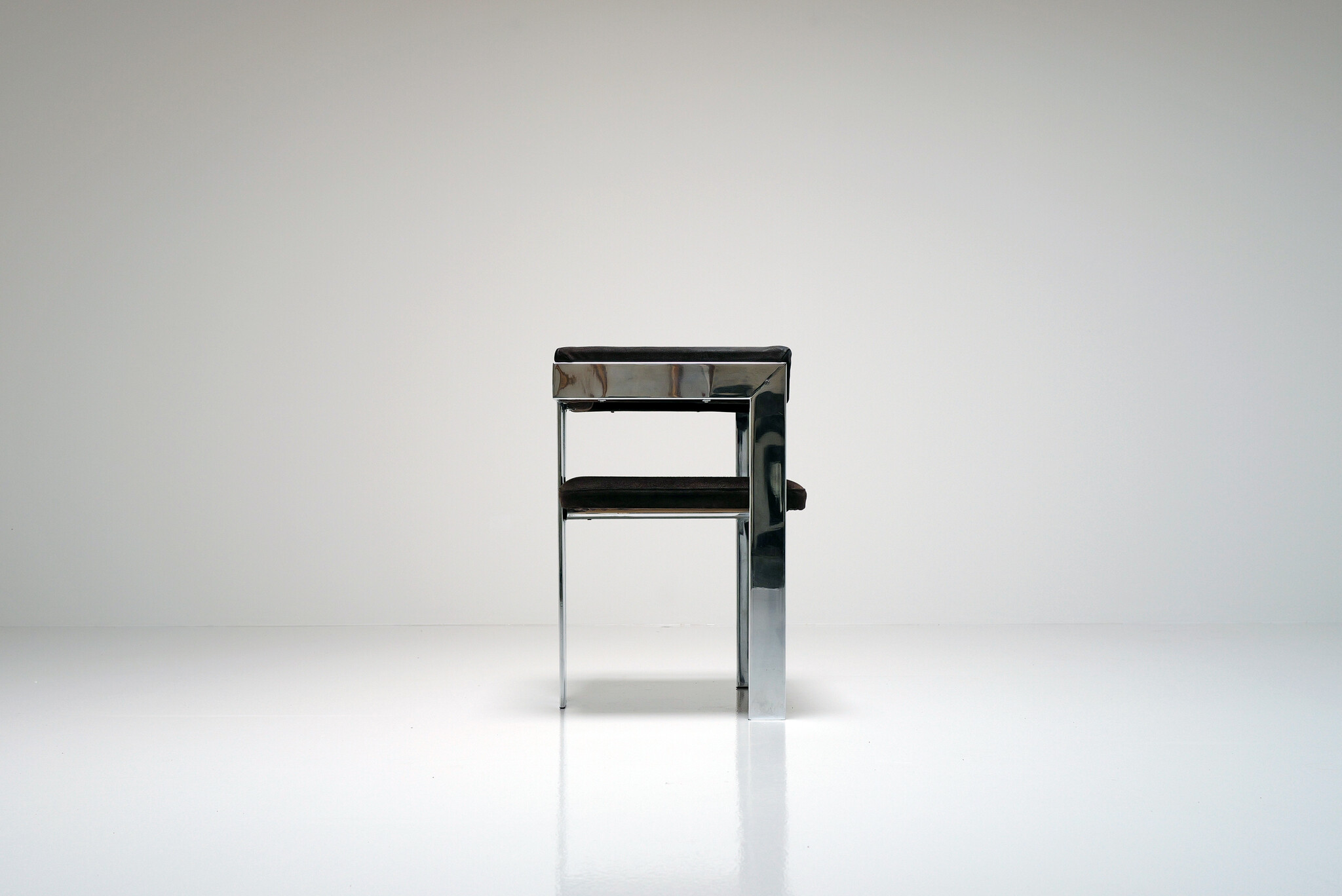 Architecturale Belgium armchair, 1970’s