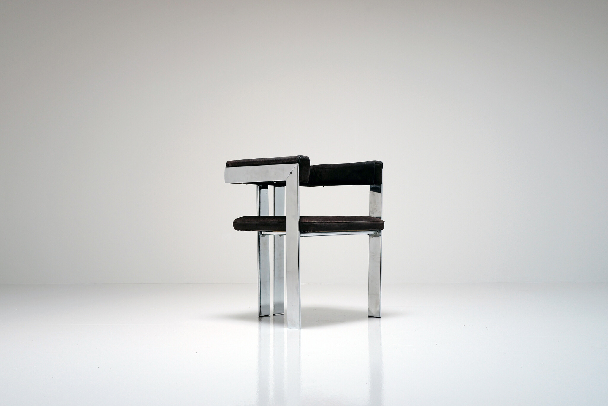 Architecturale Belgium armchair, 1970’s