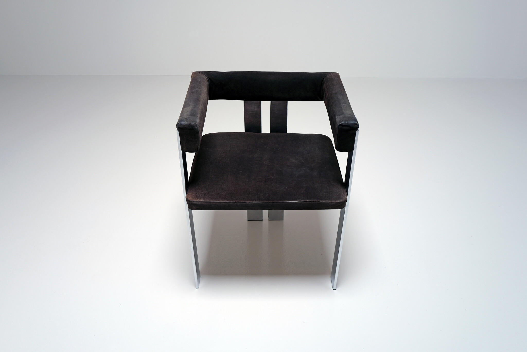 Architecturale Belgium armchair, 1970’s