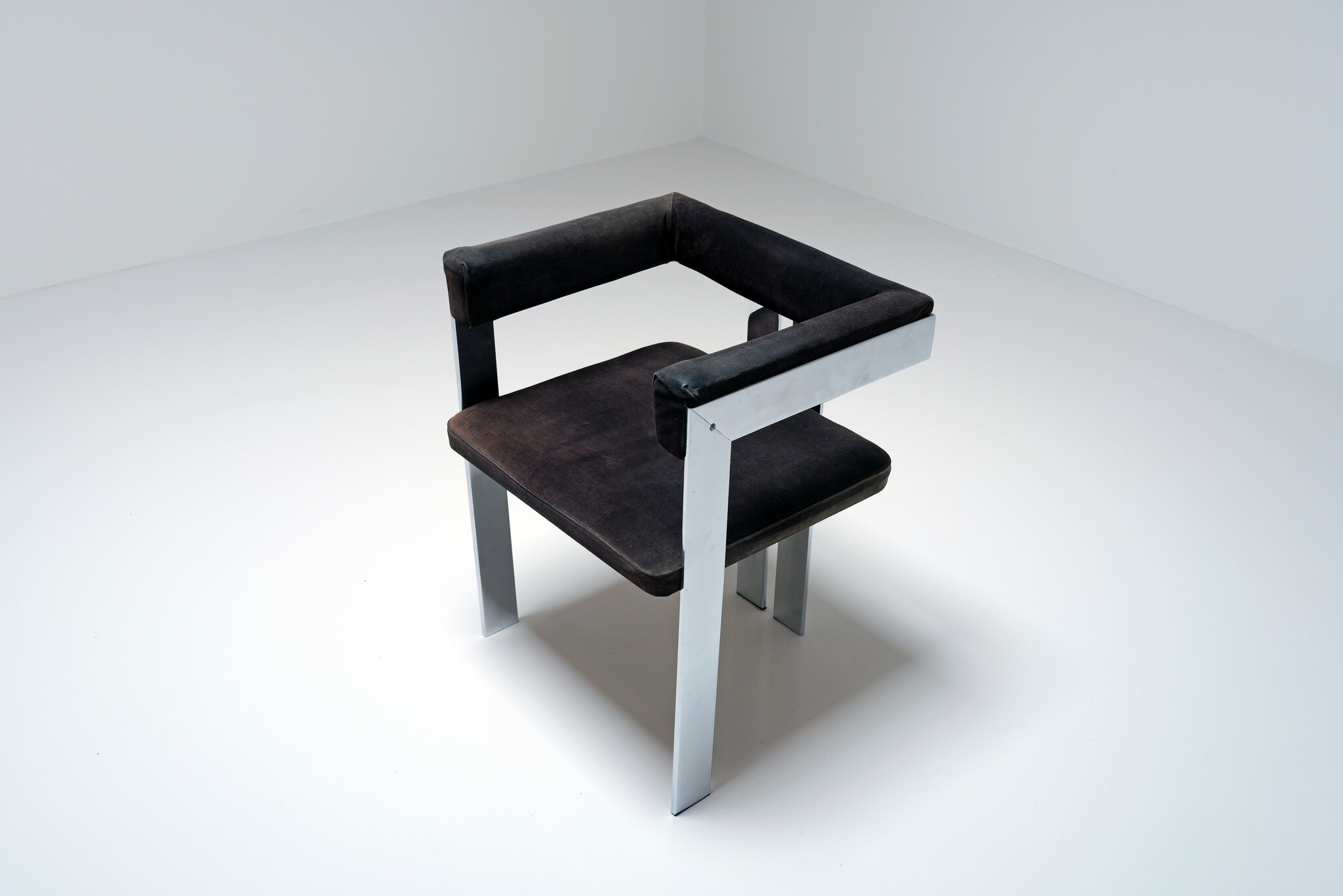 Architecturale Belgium armchair, 1970’s