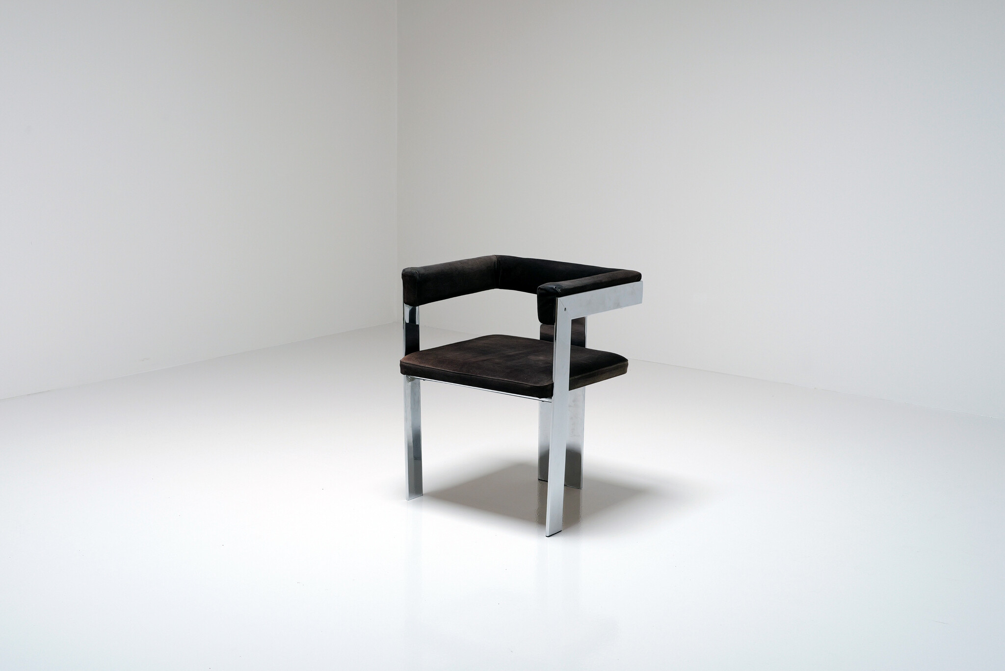 Architecturale Belgium armchair, 1970’s