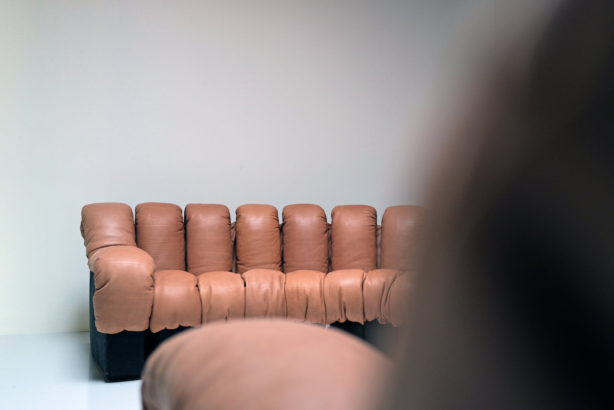 De iconische "Snake sofa" De Sede DS600