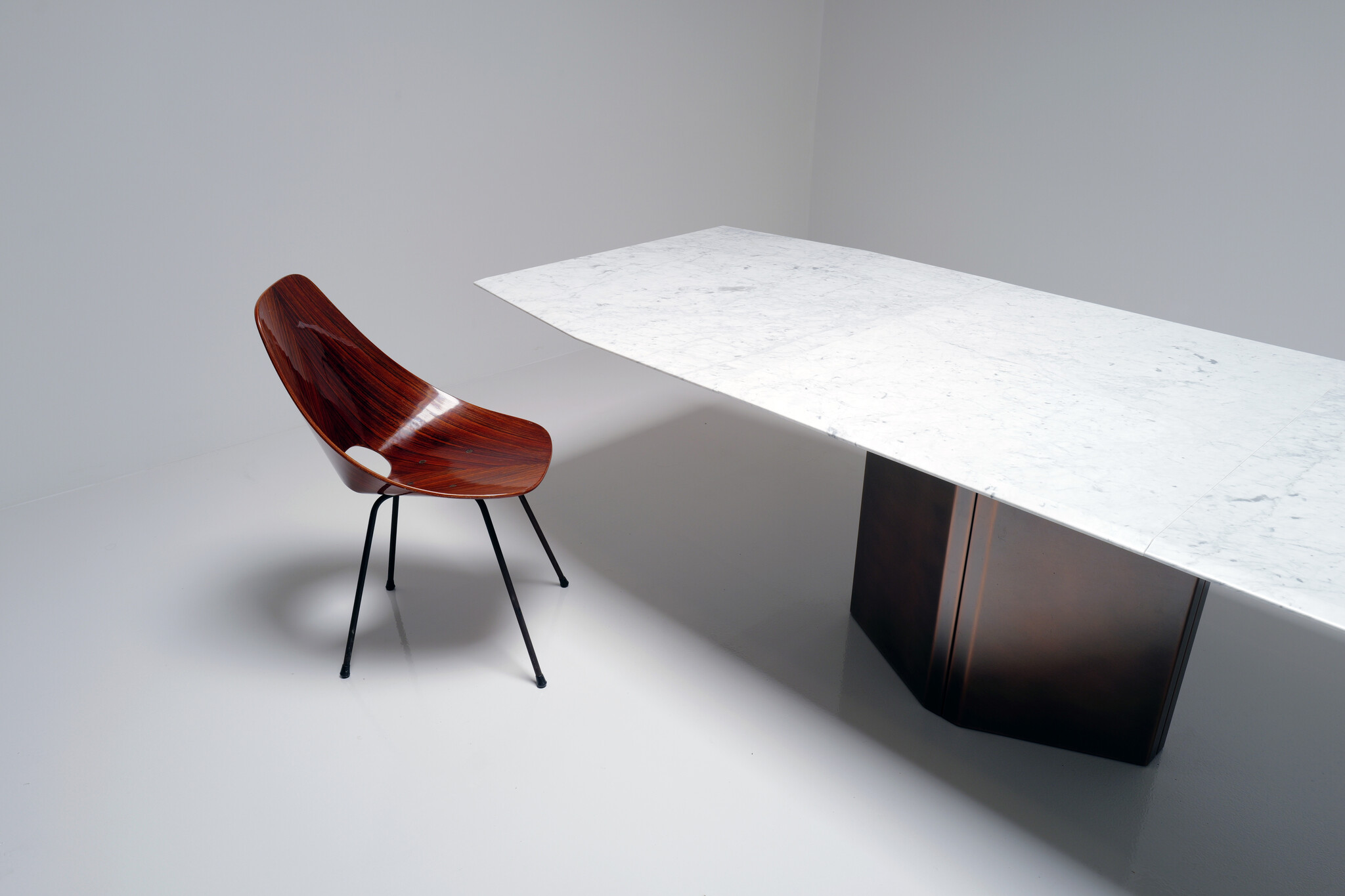 Moving table van Belgo Chrom, 1970's