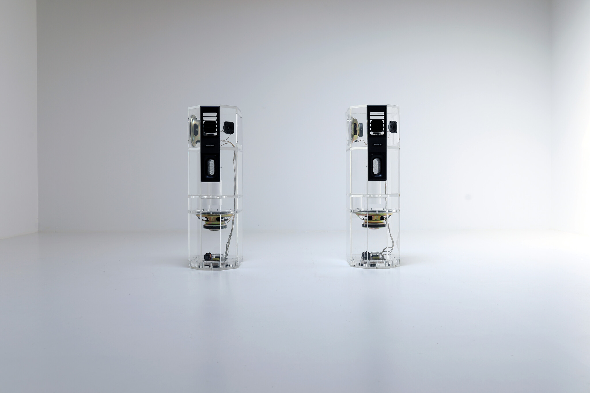 Luidsprekers bose 701 plexiglass